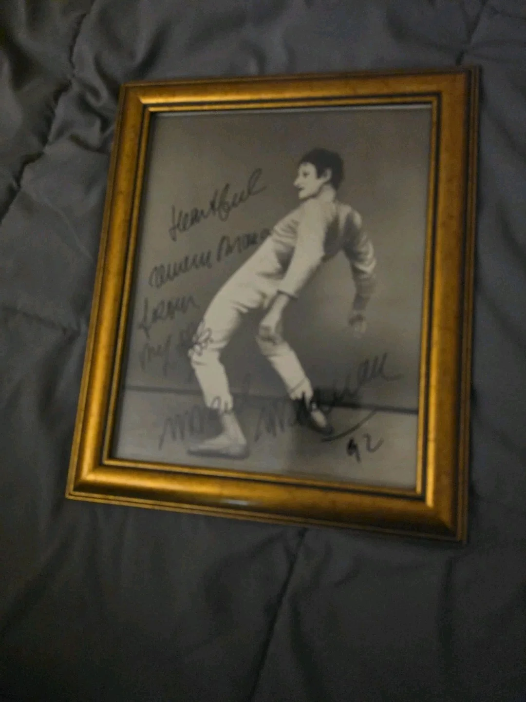 Marcel Mareau Signed Photo 1992, image 2