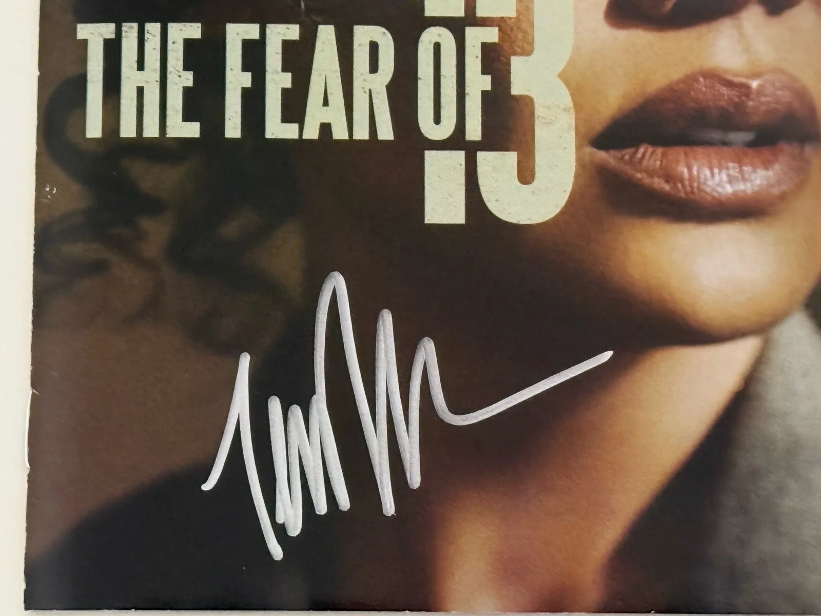Tessa Thompson — The Fear of 13 signed Broadway Playbill Tessa Thompson, image 3