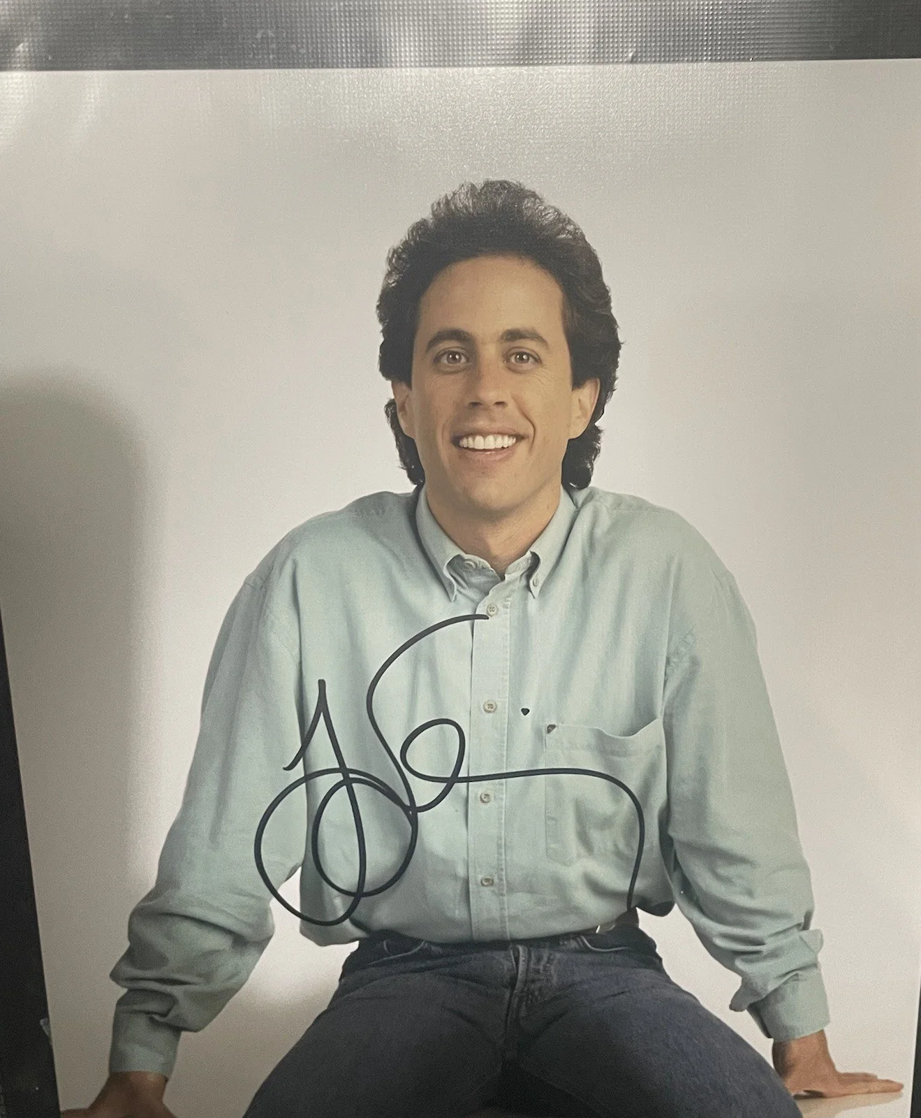 Jerry Seinfield — Jerry Seinfeld Autographed Signed 8x10 Photo No COA, image 2