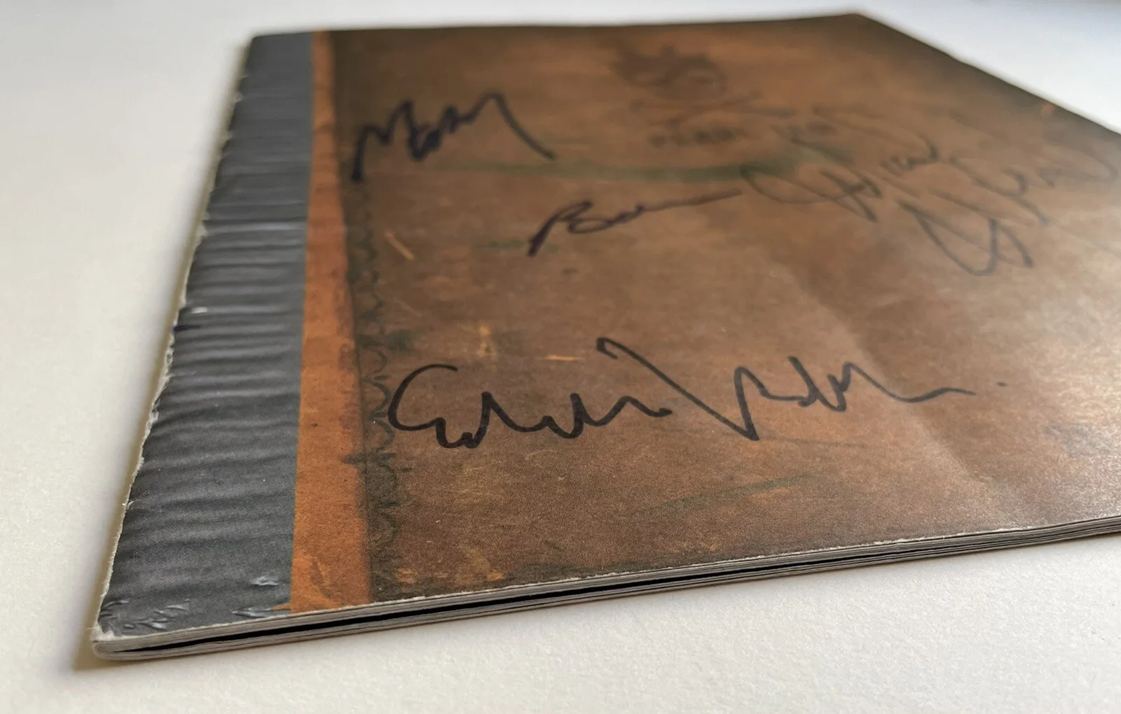 Pearl Jam SIGNED 03' Riot Act Tour Progam Eddie Vedder Mike Matt Boom Stone ACOA, изображение 3