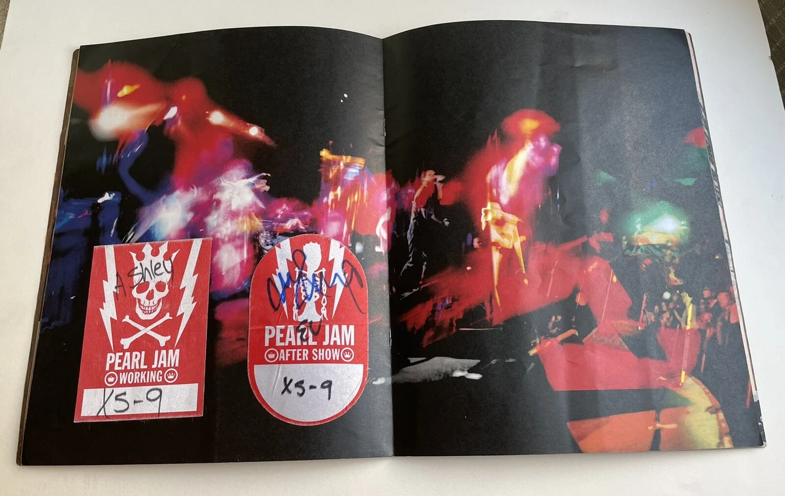 Pearl Jam SIGNED 03' Riot Act Tour Progam Eddie Vedder Mike Matt Boom Stone ACOA, изображение 4