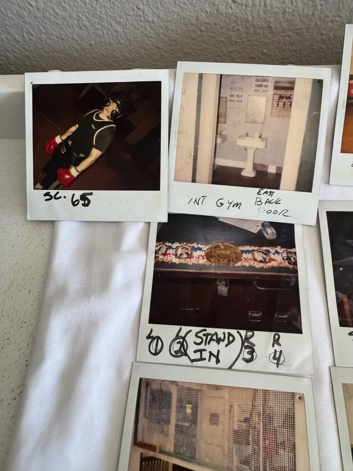 ROCKY V (1990) PROP MASTER CONTINUITY POLAROIDS LOT KENT JOHNSON STALLONE ESTATE, изображение 4