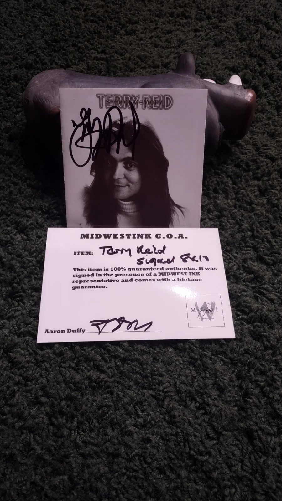 Led Zeppelin Related - Terry Reid Autographed CD Cover, image 2