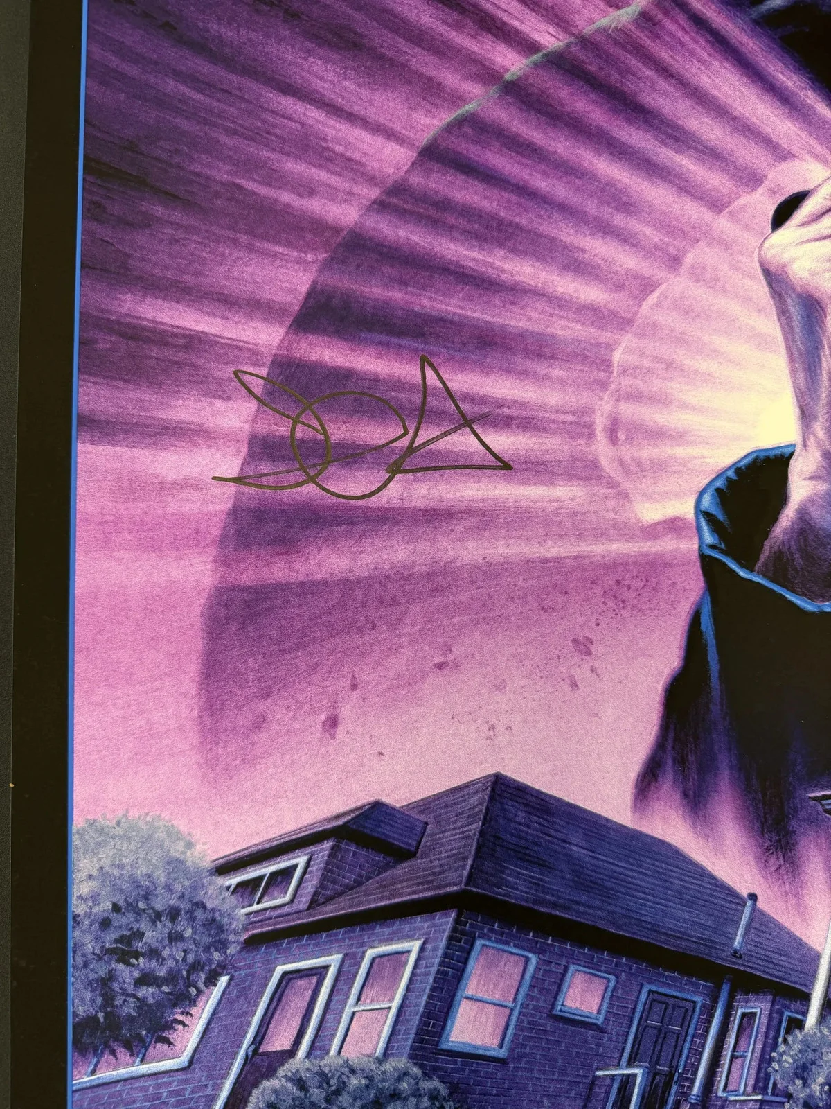 Nick Castle, John Carpenter — John Carpenter & Nick Castle signed 24x36 Art Print Variant LE Halloween 45 JSA, image 2