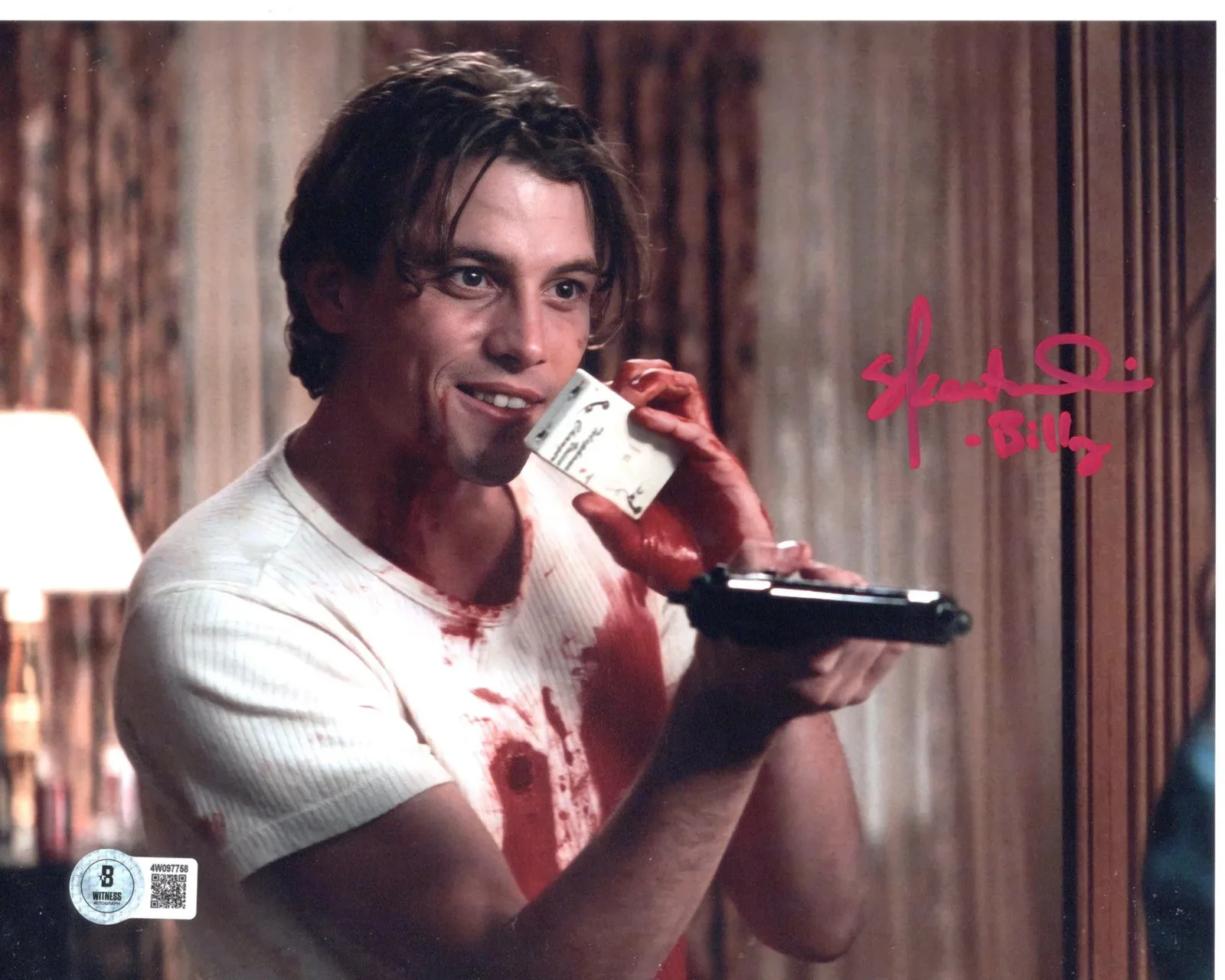 Skeet Ulrich — Skeet Ulrich signed 8x10 Photo Billy Loomis Scream Beckett Authentication