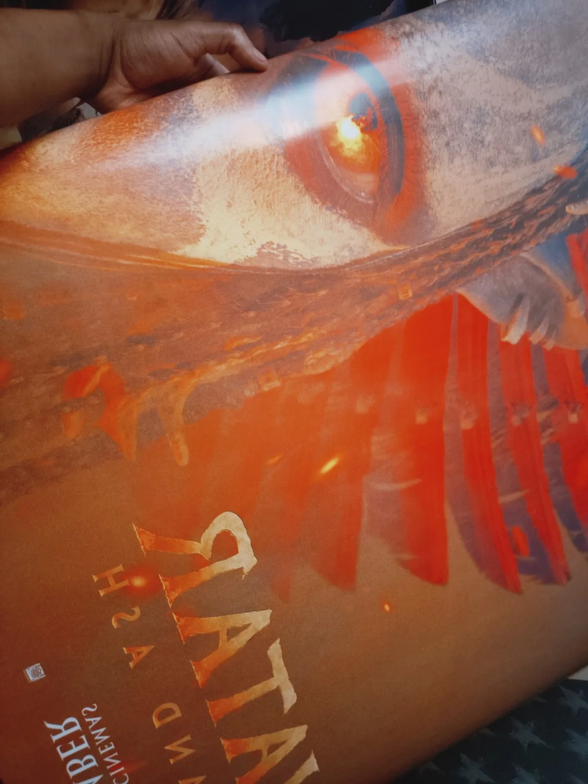 Avatar: Fire and Ash UK Quad Cinema Poster New + Tube Varang Oona Chaplin, изображение 4