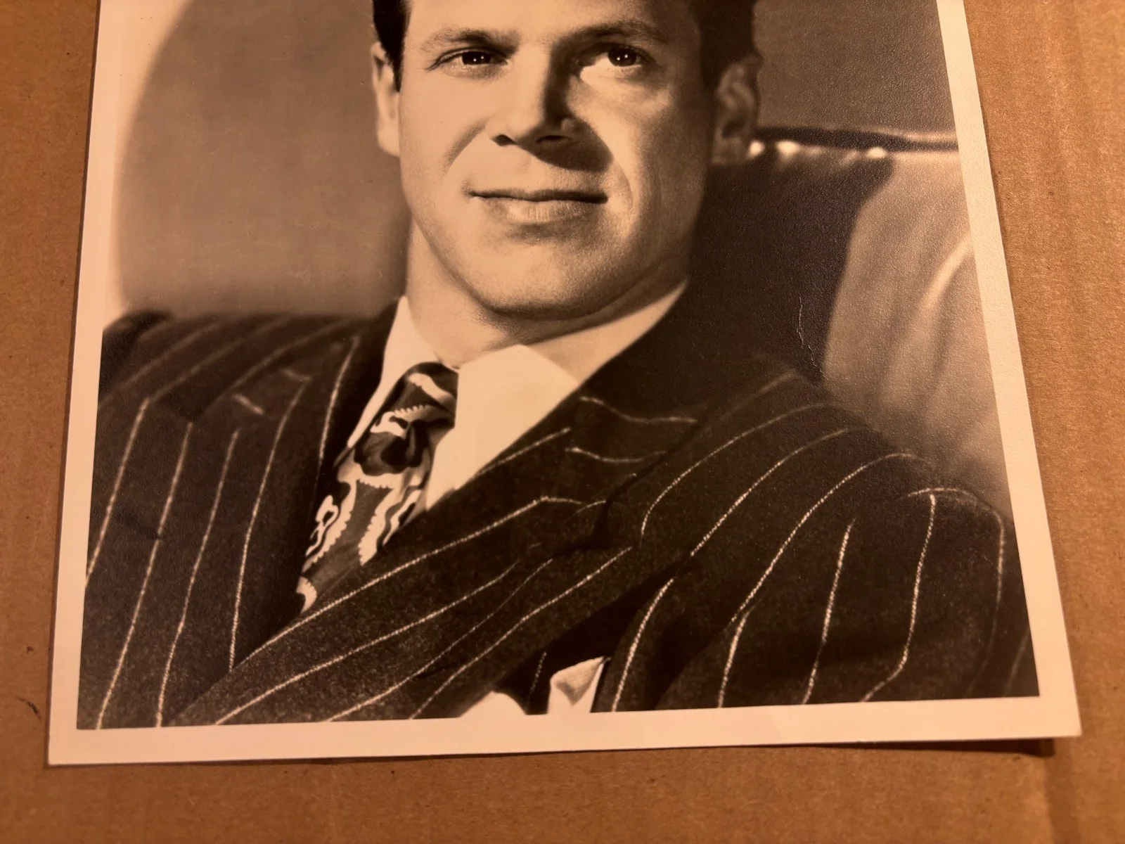 Dan Duryea Rare Very Early Autographed 8/10 Photo 40s Scarlet Street Litle Foxes, изображение 3