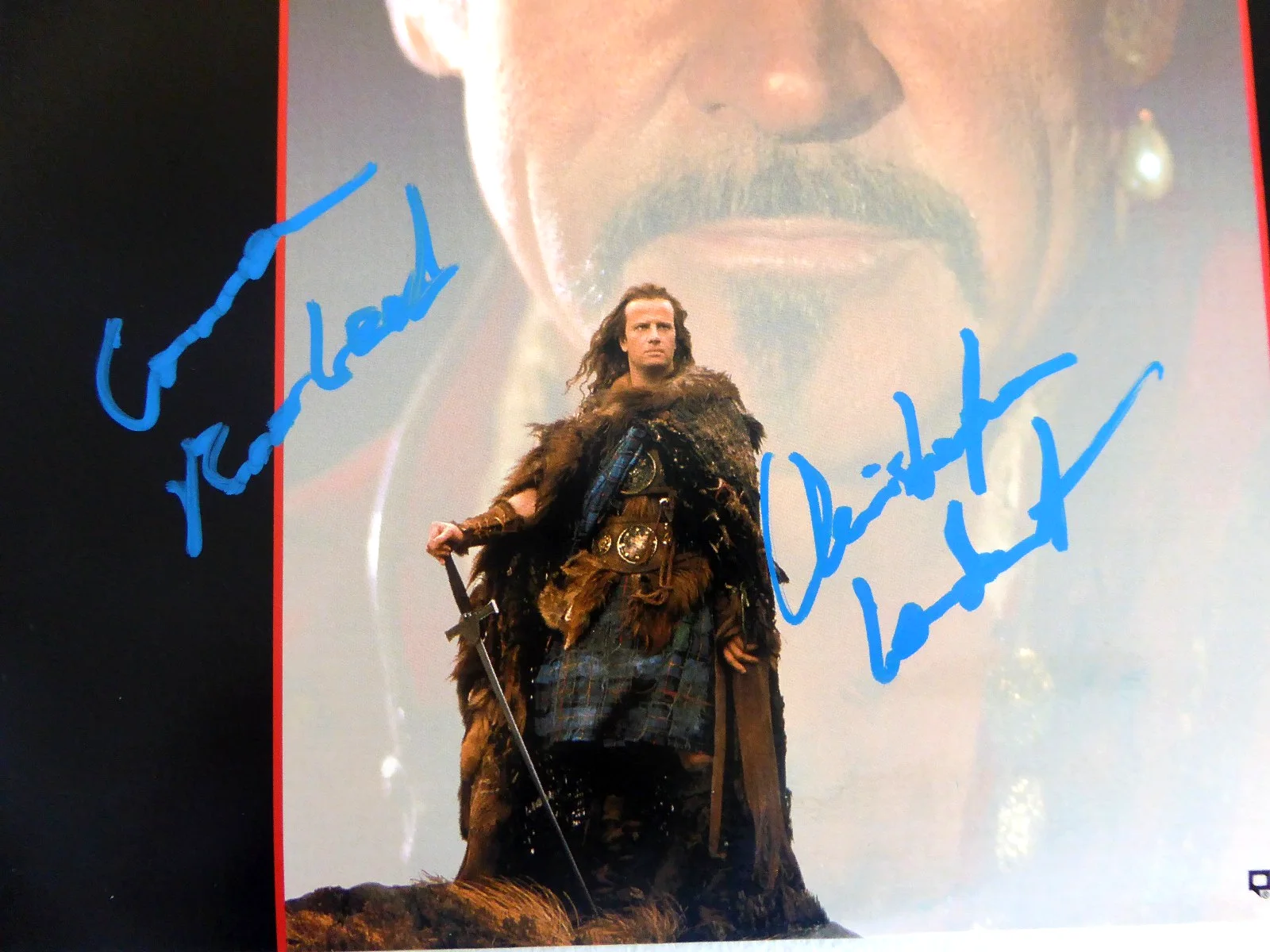 Christopher Lambert Signed Highlander Laserdisc Auto, Connor MacLeod, JSA COA, изображение 2