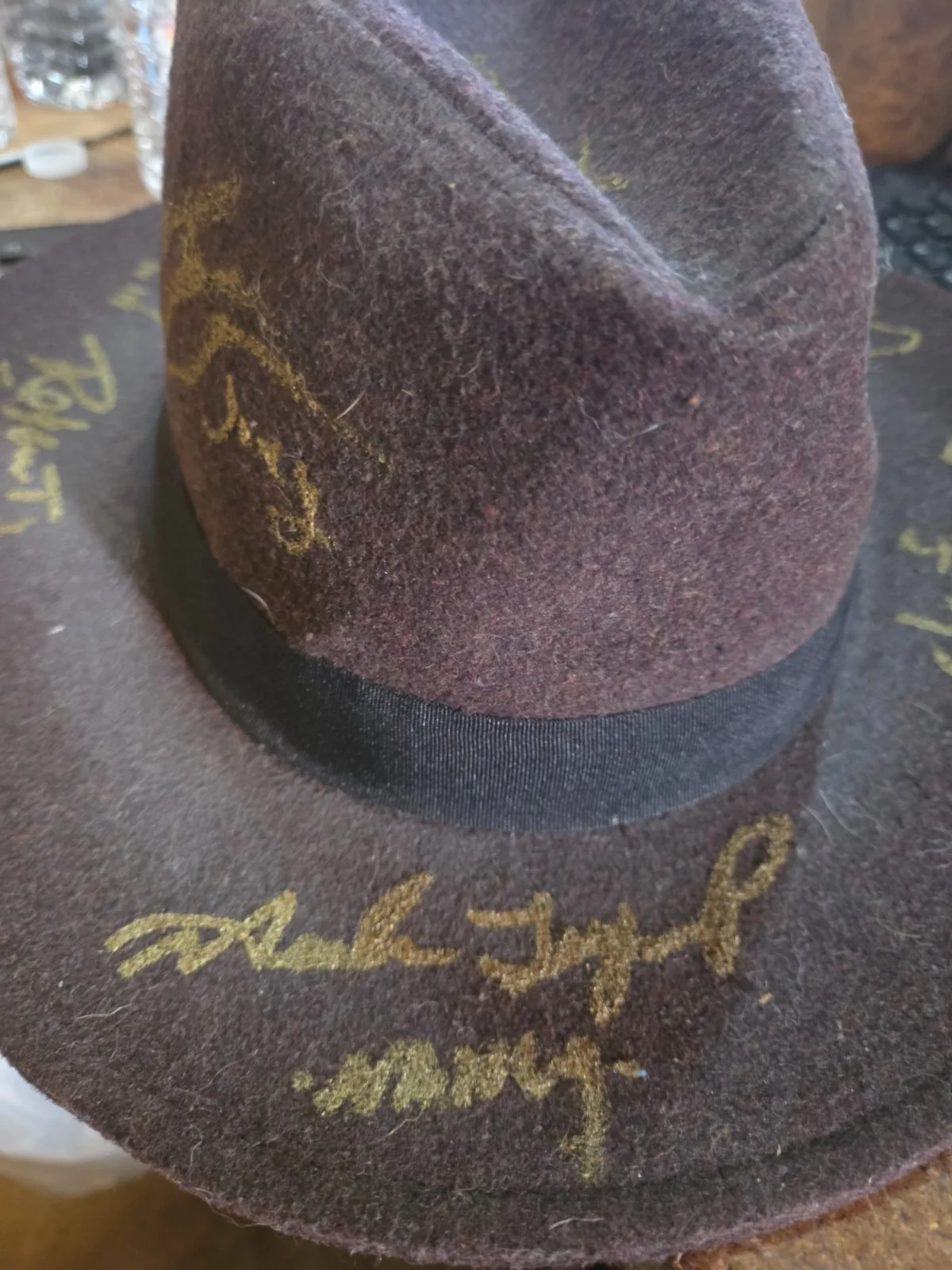 NIGHTMARE ON ELM STREET cast signed freddy krueger hat x9 ROBERT ENGLAND~WEST ++, изображение 2