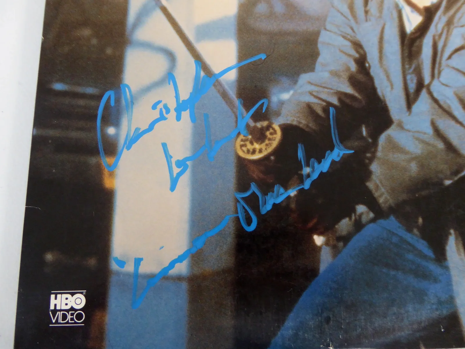 Christopher Lambert Signed Highlander Laserdisc, Connor MacLeod, JSA COA, image 2