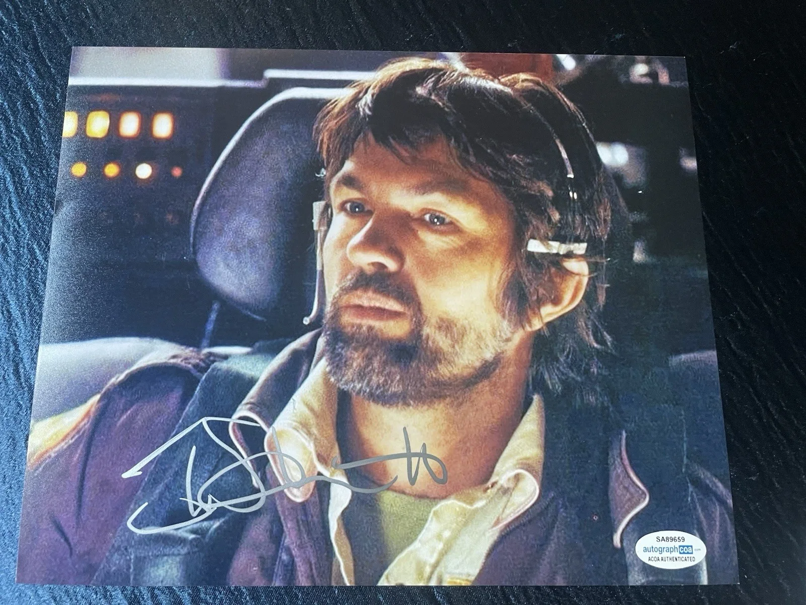 TOM SKERRITT Signed ALIEN 8x10 Photo Dallas Autograph COA, изображение 3