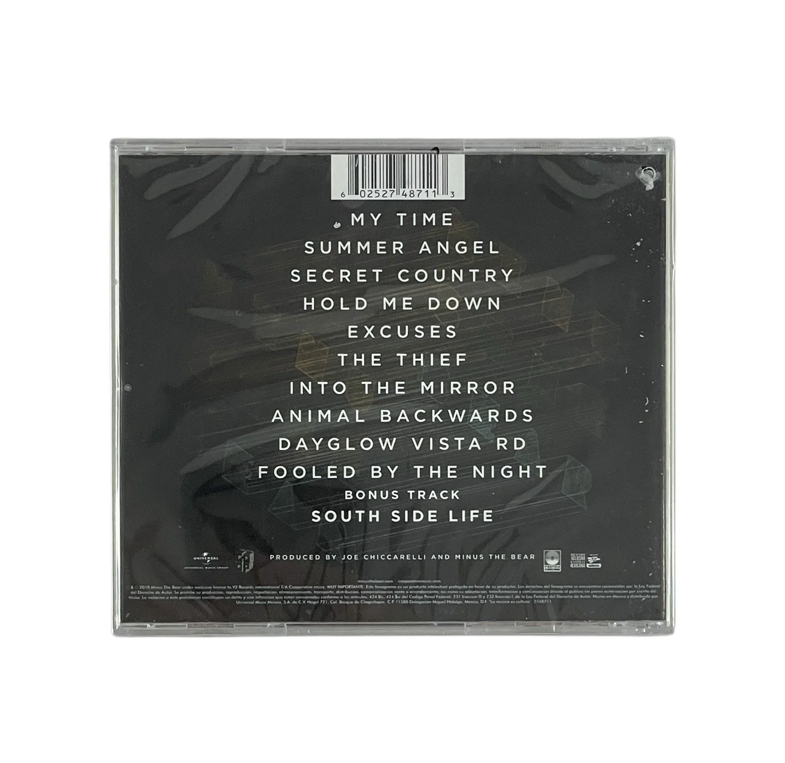 Minus the Bear Autographed Signed Omni CD Sealed Mexican Import Bonus Track ACOA, image 4