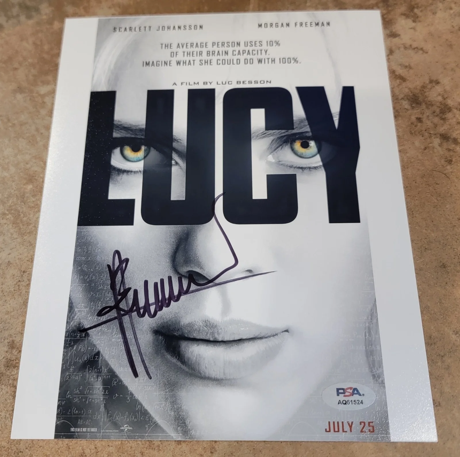 Luc Besson — Luc Besson signed 8x10 photo autograph PSA DNA director Lucy