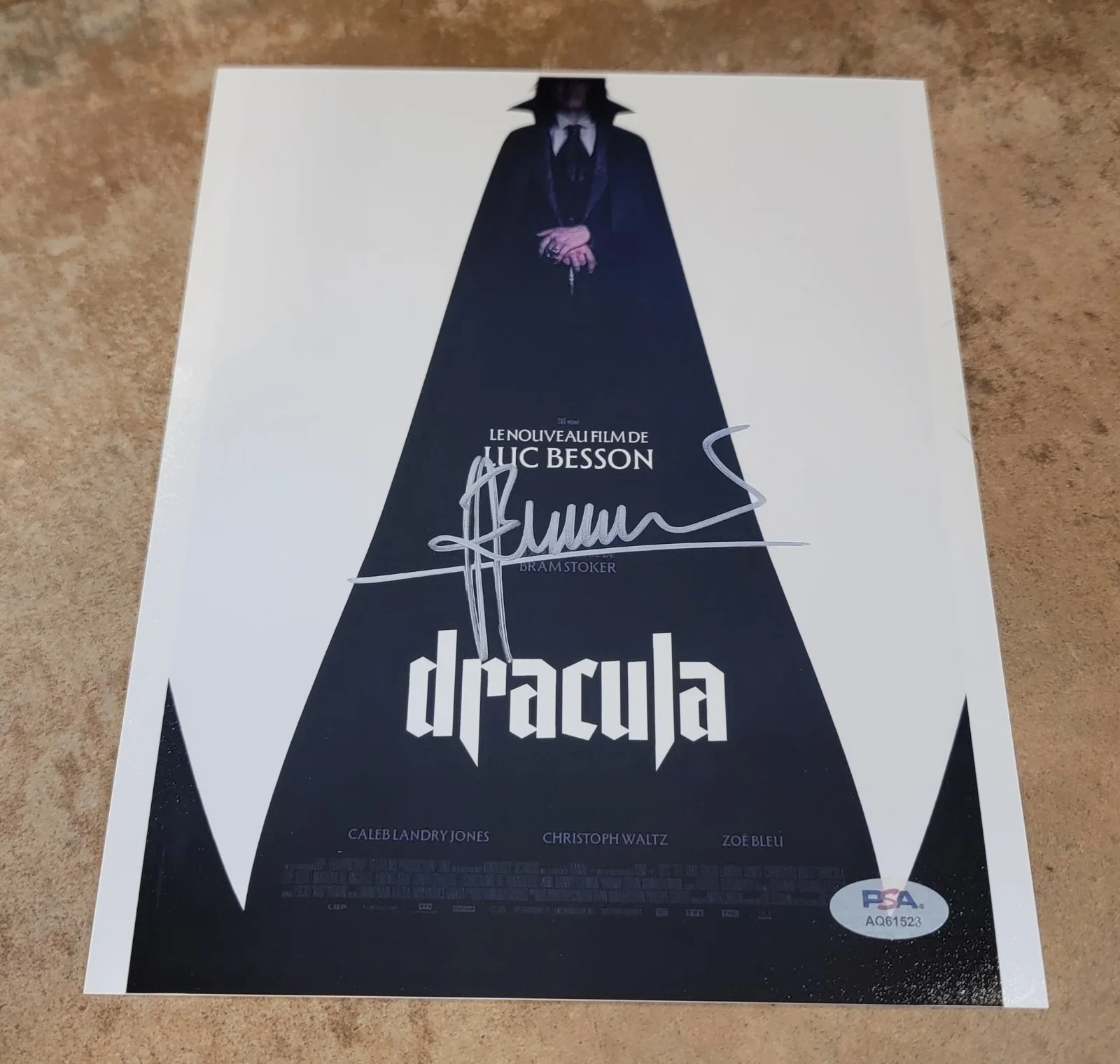 Luc Besson — Luc Besson signed 8x10 photo autograph PSA DNA Dracula director