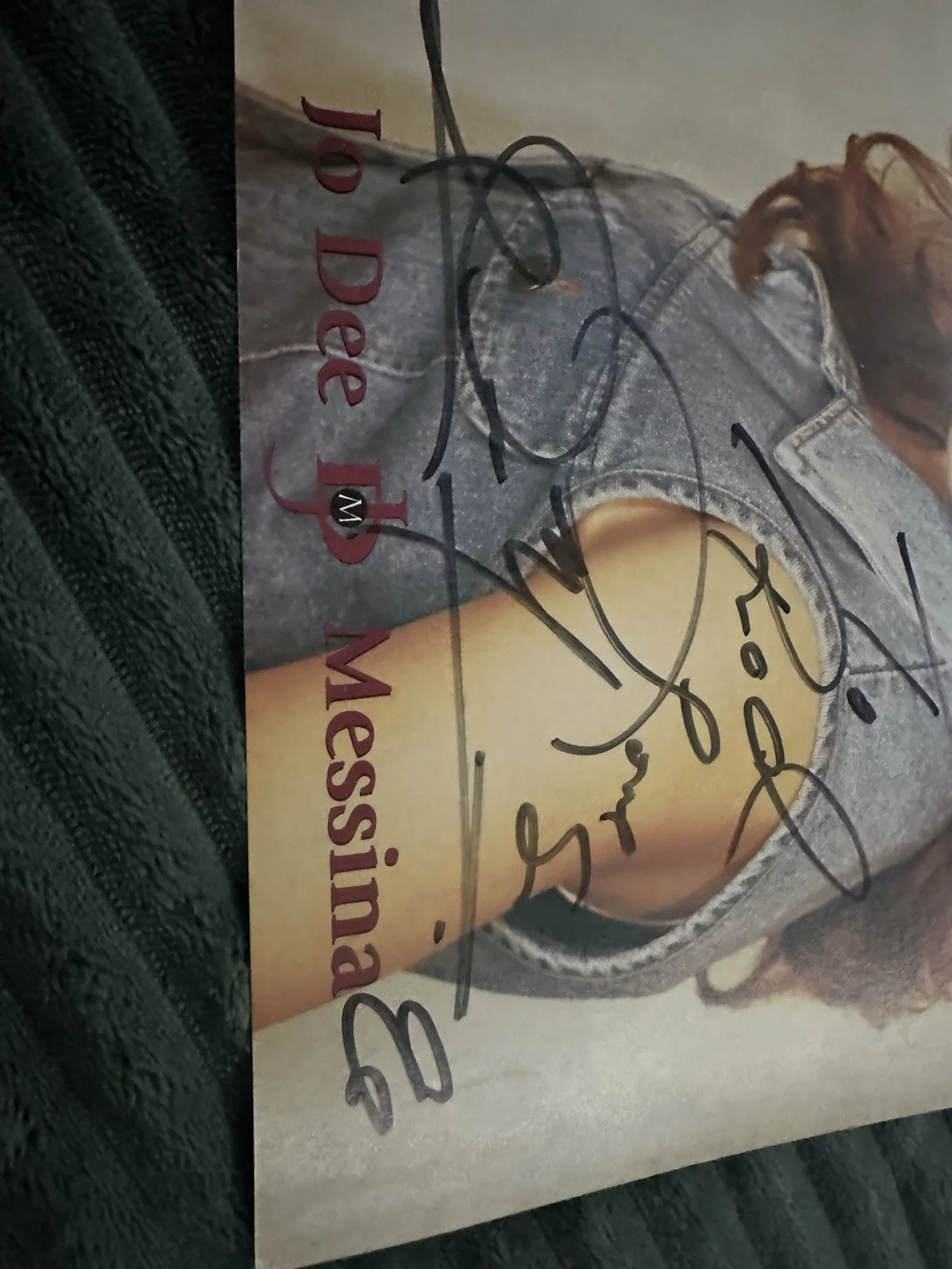 Jo Dee Messina Signed 8x10 Cardstock Photo-country music star, изображение 2