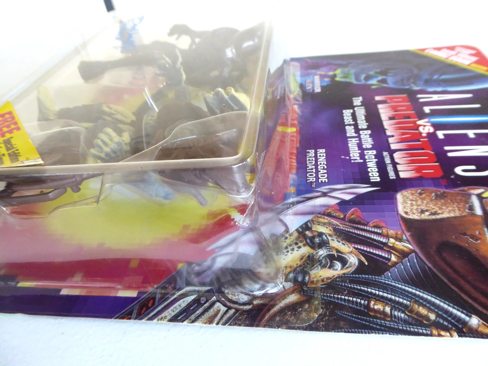 Tom Woodruff Jr. Signed Aliens vs Predator Kenner Figure Autographed JSA COA, image 5