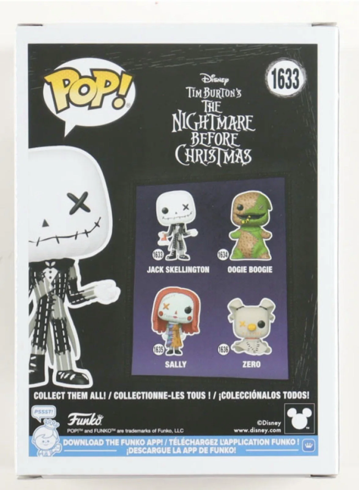 Chris Sarandon — DISNEY Funko Pop! CHRIS SARANDON Signed Autographed Jack Skellington 1633 PA COA, image 3