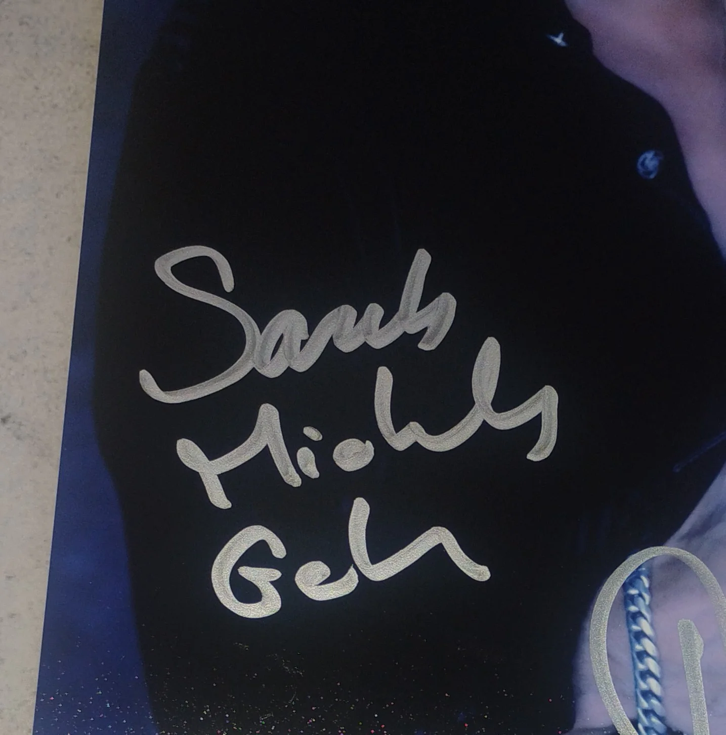 Sarah Michelle Gellar & David Boreanaz Hand Signed Autograph Photo JSA COA Buffy, изображение 2