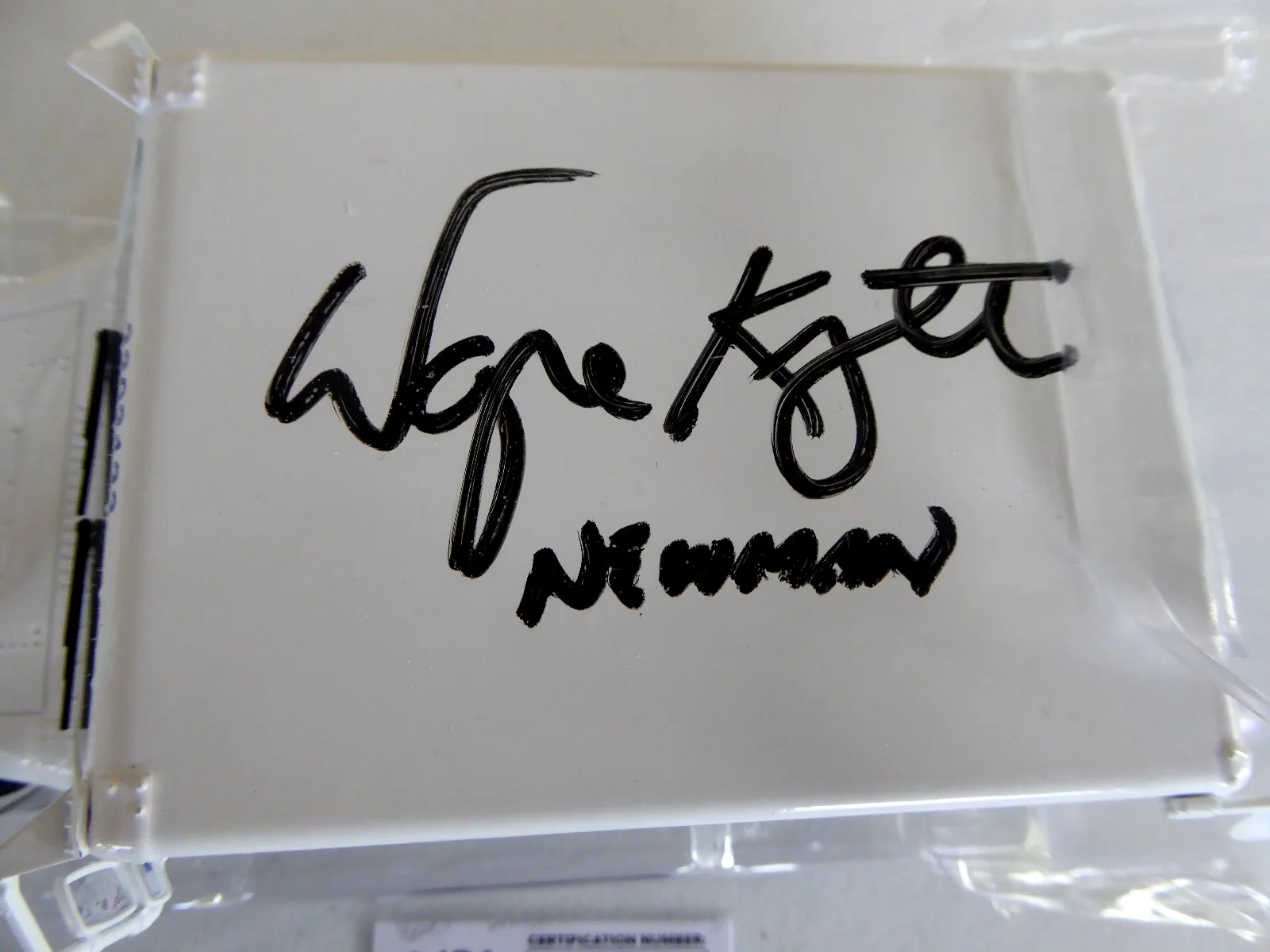 Wayne Knight Signed Post Office Mail Truck 1:24 Auto, Seinfeld, Newman, JSA COA, image 3