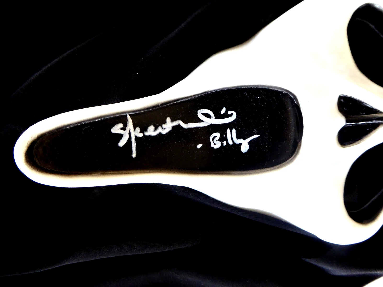 Skeet Ulrich Signed Ghostface Mask Autograph, Scream, Billy Loomis, JSA COA, image 2
