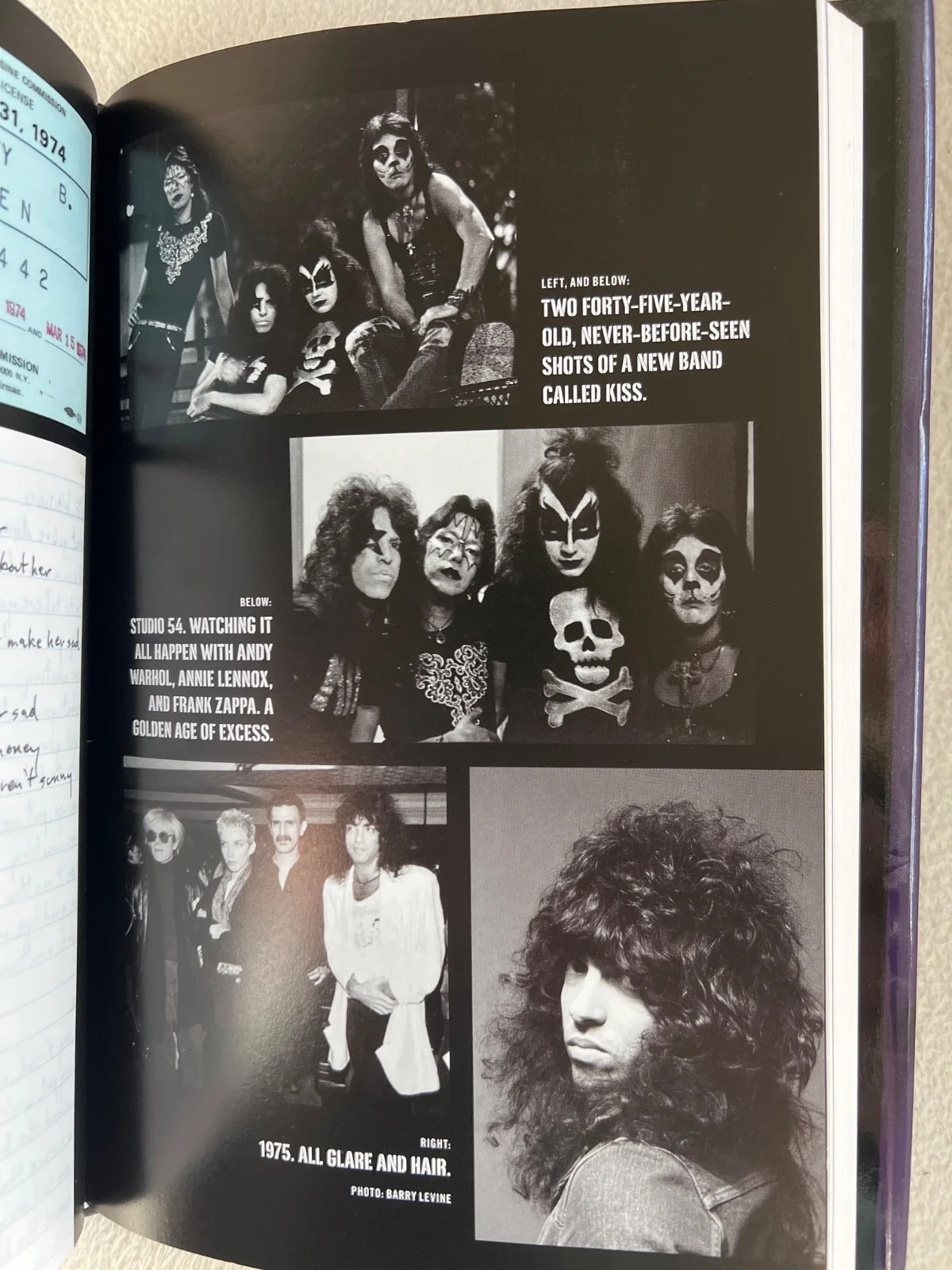 Backstage Pass: Paul Stanley Kiss Signed First Edition Hardcover, image 5