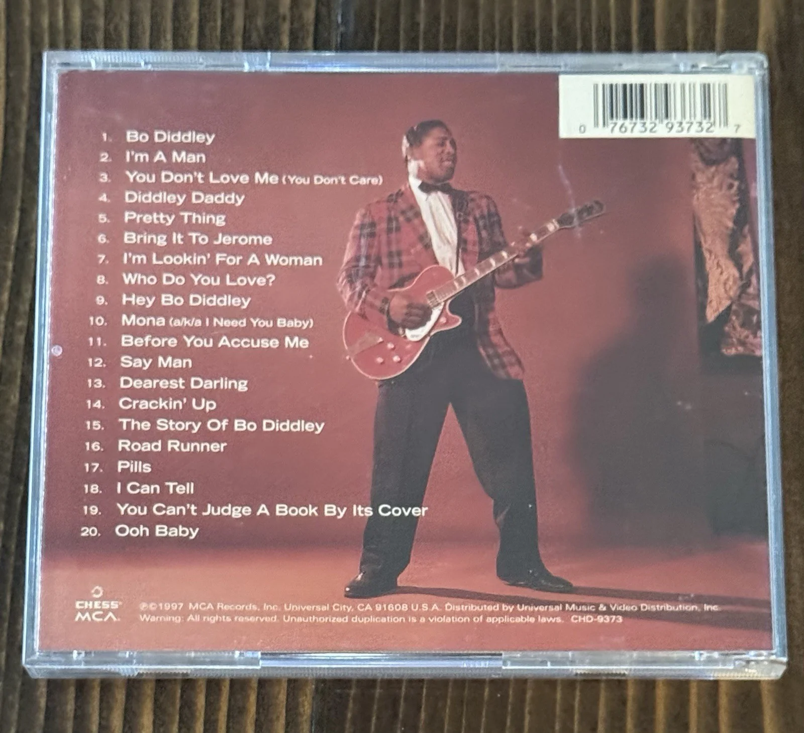Bo Diddley SIGNED CD Chess 50th Anniversary Collection, image 2
