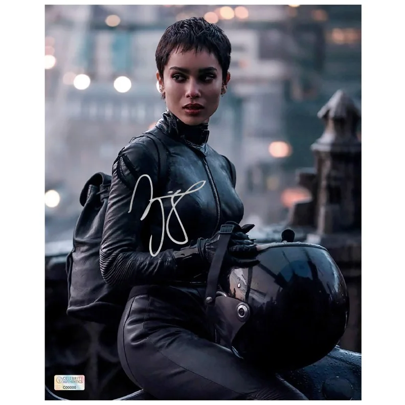 Zoe Kravitz — Zoe Kravitz Autographed 2022 The Batman Selina Kyle 8x10 Photo