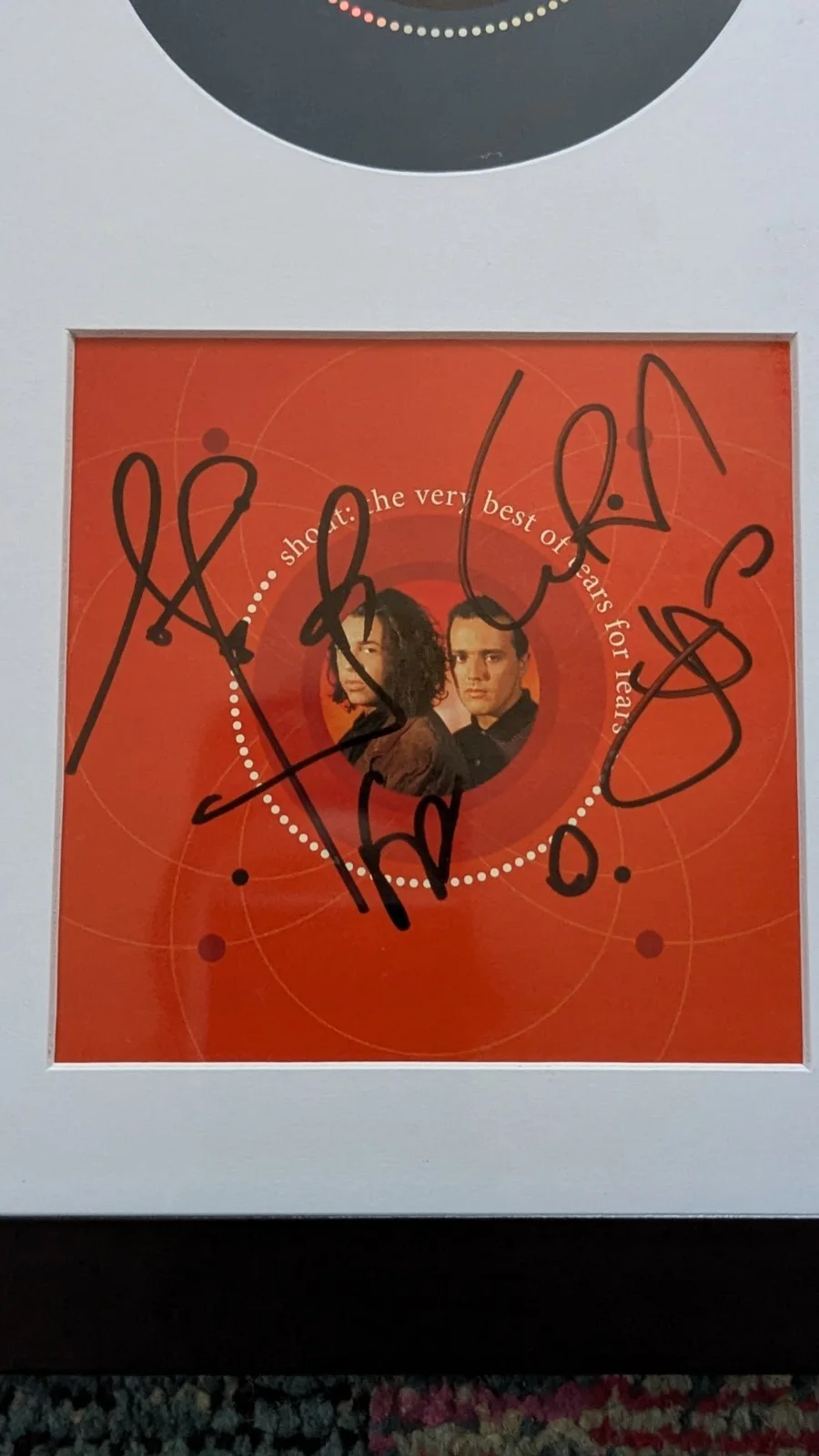Autographed Tears for Fears CD - Shout: The Very Best of Tears for Fears, изображение 2