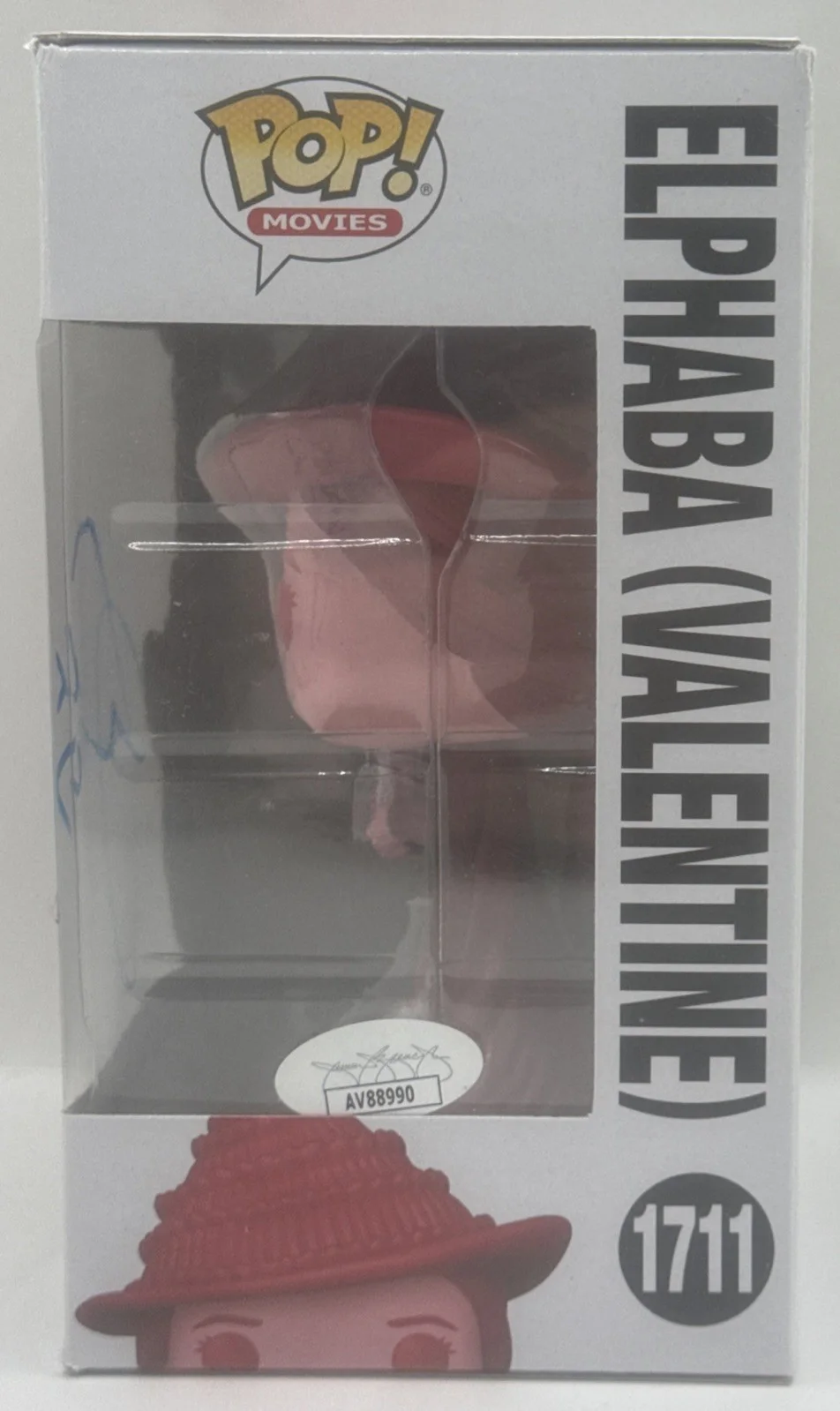 Cynthia Erivo — Cynthia Erivo WICKED Elphaba (Valentine) Signed FUNKO POP 1711 JSA COA AUTOGRAPH, изображение 2