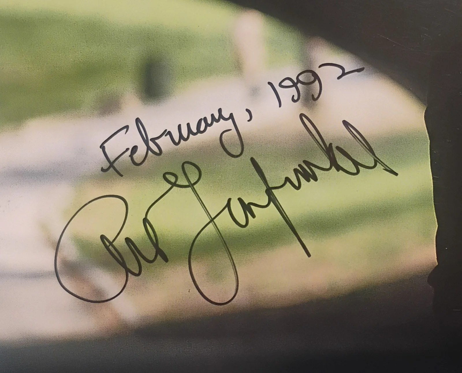 Art Garfunkel Hand Signed Autograph Photo JSA COA - NO US TARIFFS, image 3