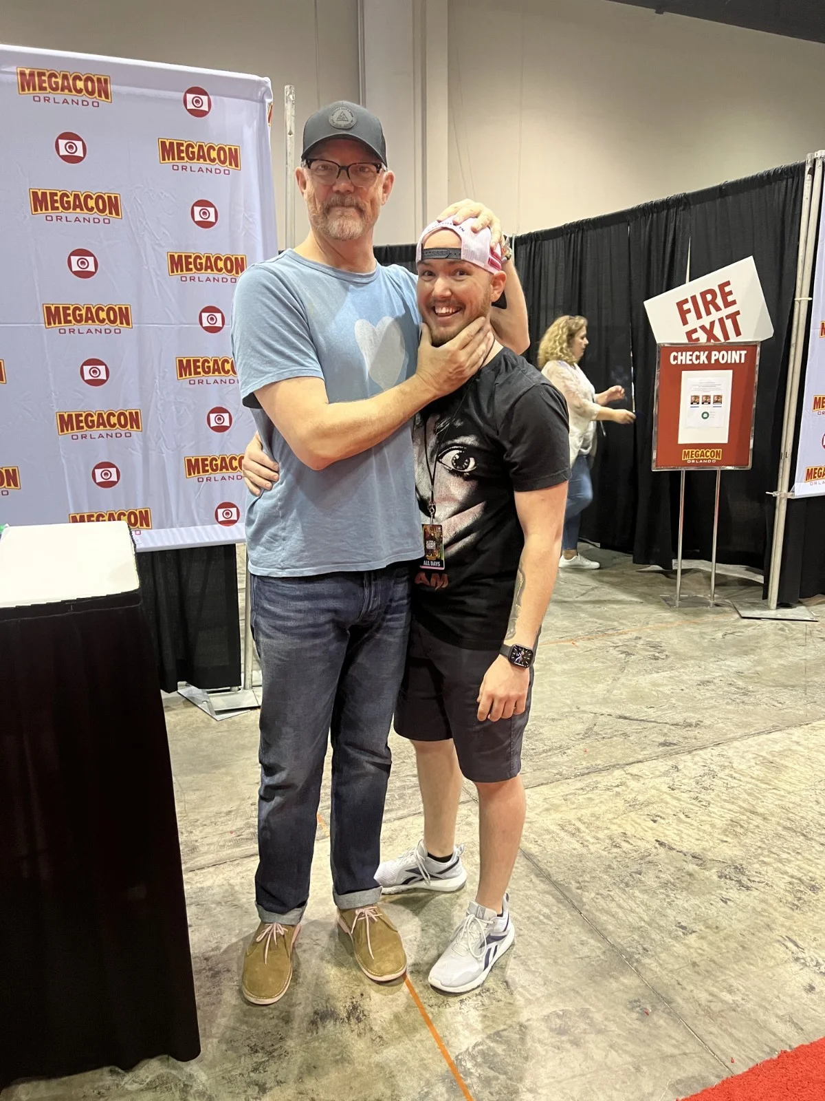 Matthew Lillard, Neve Campbell, Skeet Ulrich, Jamie Kennedy — SCREAM (1996) Cast Signed Poster WITH Inscriptions 24x36, image 2