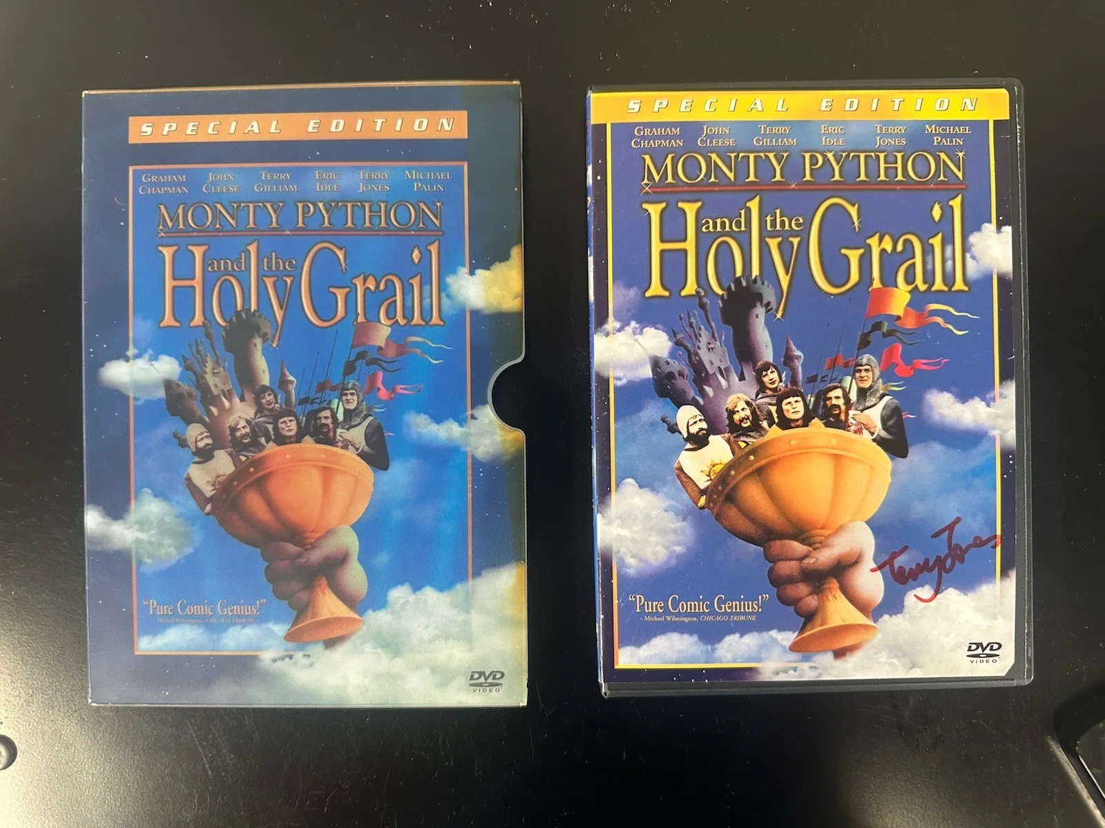 Terry Jones — Terry Jones Signed Autographed Monty Python And The Holy Grail DVD Actor Comedy, image 2