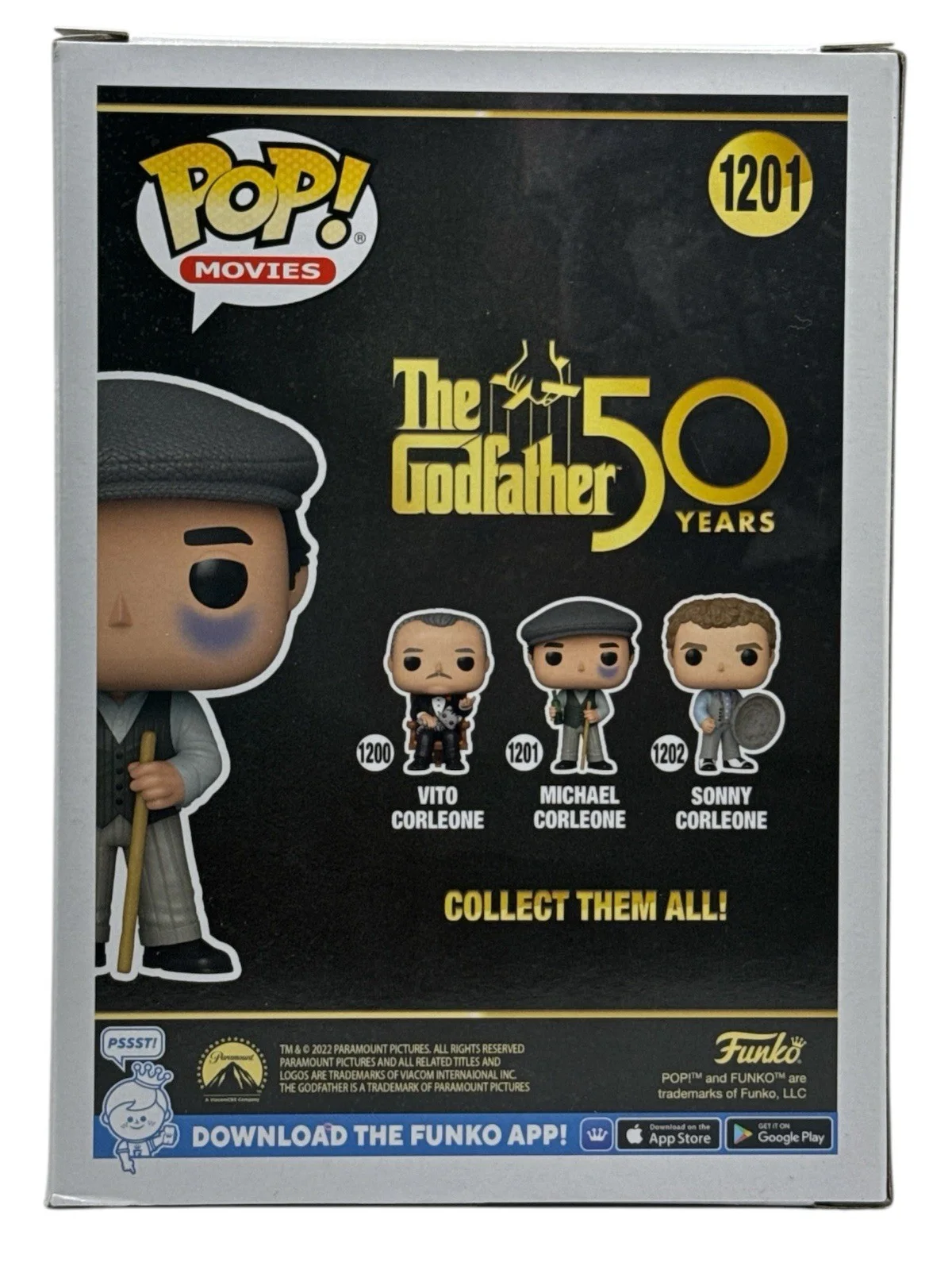 Al Pacino — Al Pacino Autograph Signed The Godfather Michael Corleone Funko Pop PSA COA, изображение 2