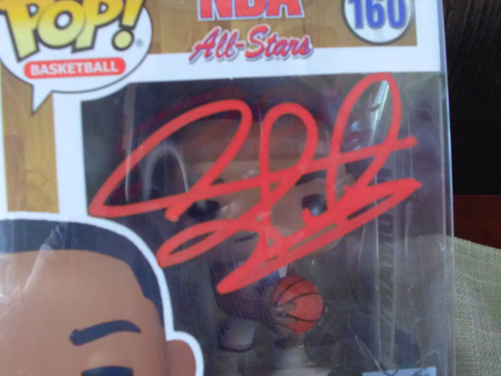 dennis rodman — DENNIS RODMAN signed auto NBA ALL-STARS FUNKO POP FIGURE #160 w/ COA BECKETT, изображение 2