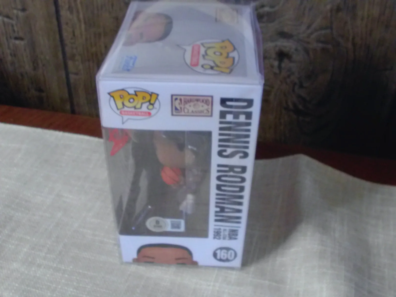 dennis rodman — DENNIS RODMAN signed auto NBA ALL-STARS FUNKO POP FIGURE #160 w/ COA BECKETT, изображение 4
