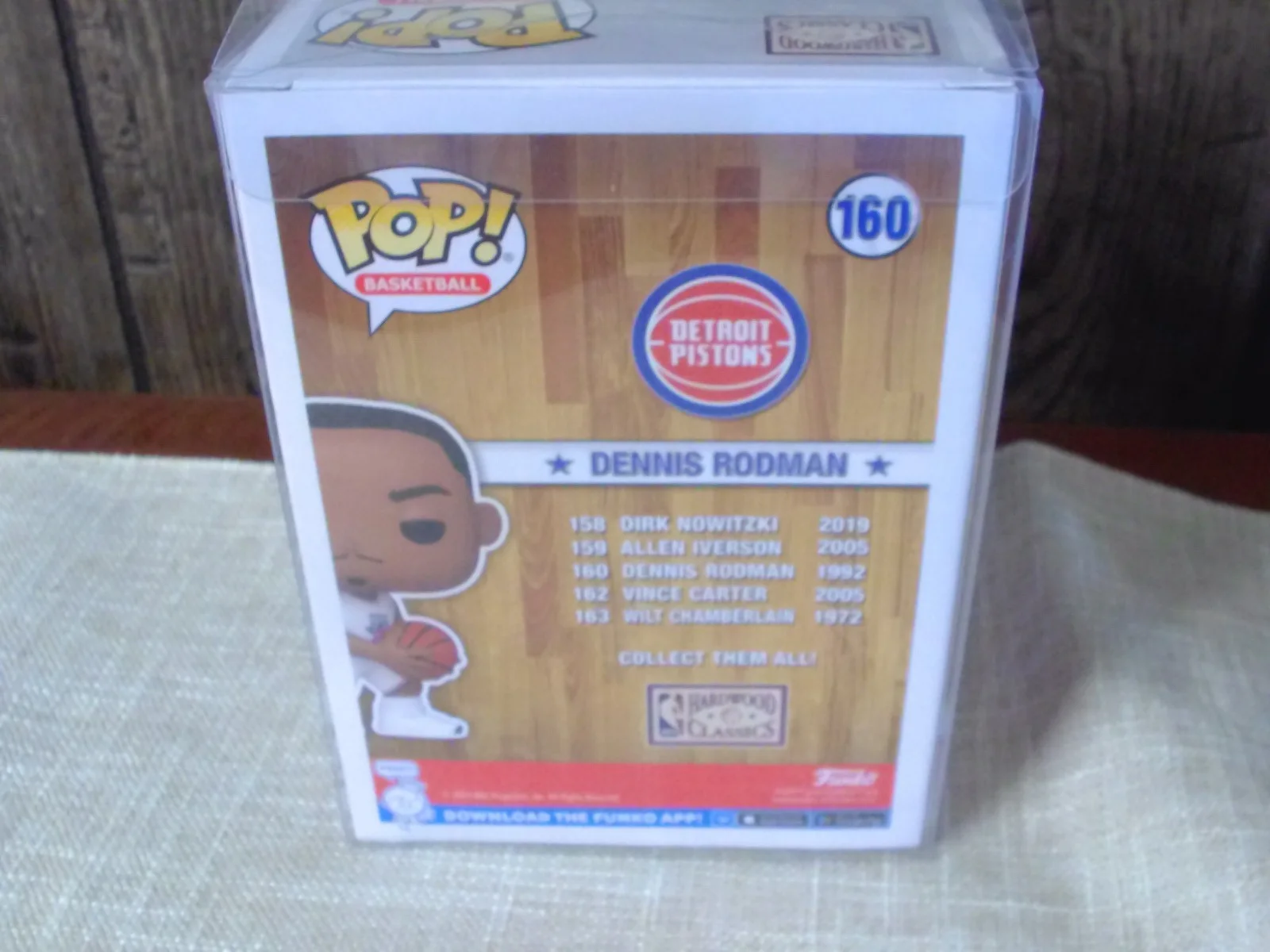 dennis rodman — DENNIS RODMAN signed auto NBA ALL-STARS FUNKO POP FIGURE #160 w/ COA BECKETT, изображение 5
