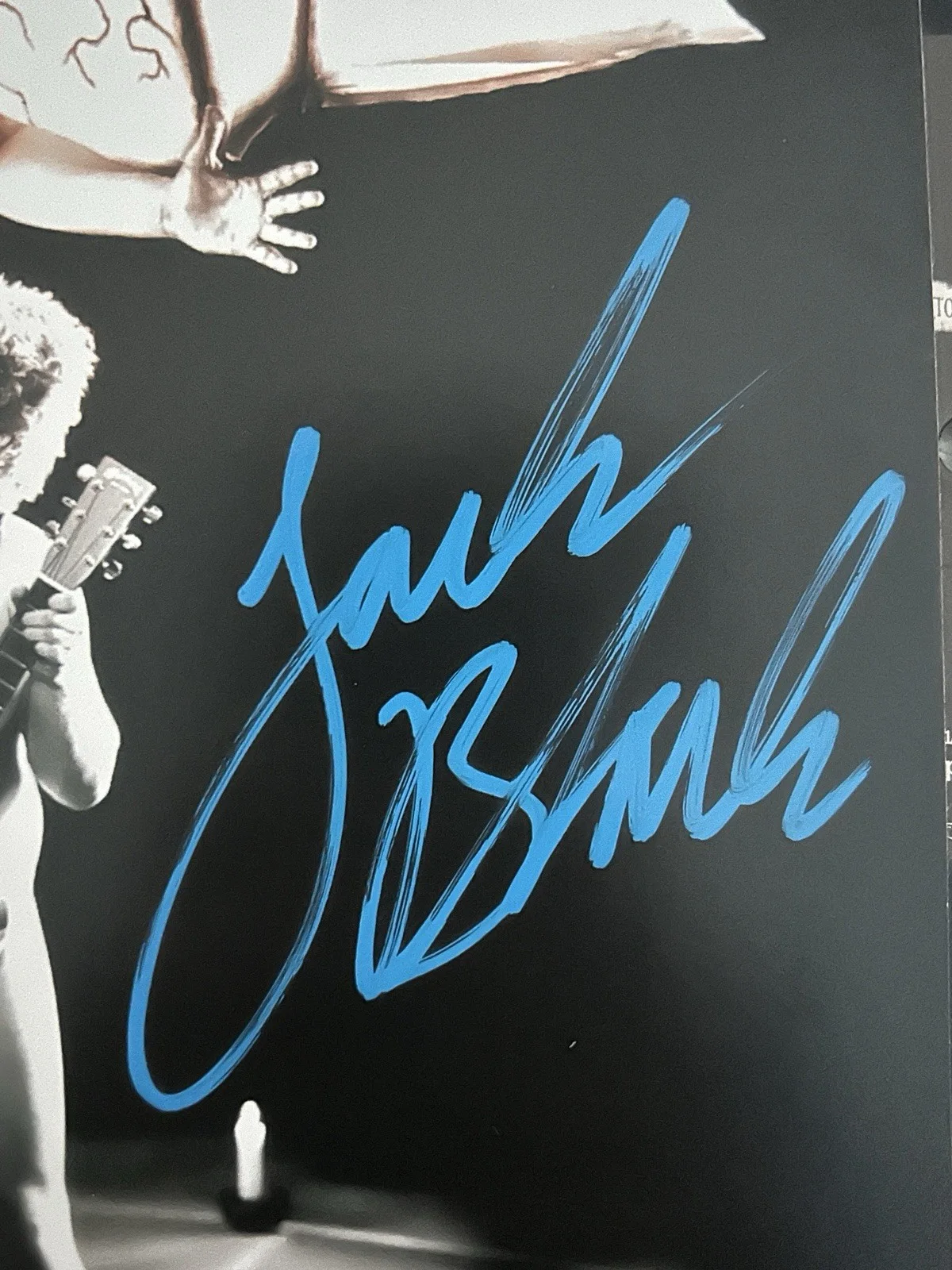 Jack Black TENACIOUS D Vinyl LP Signed Autographed Rare Beckett COA, image 3
