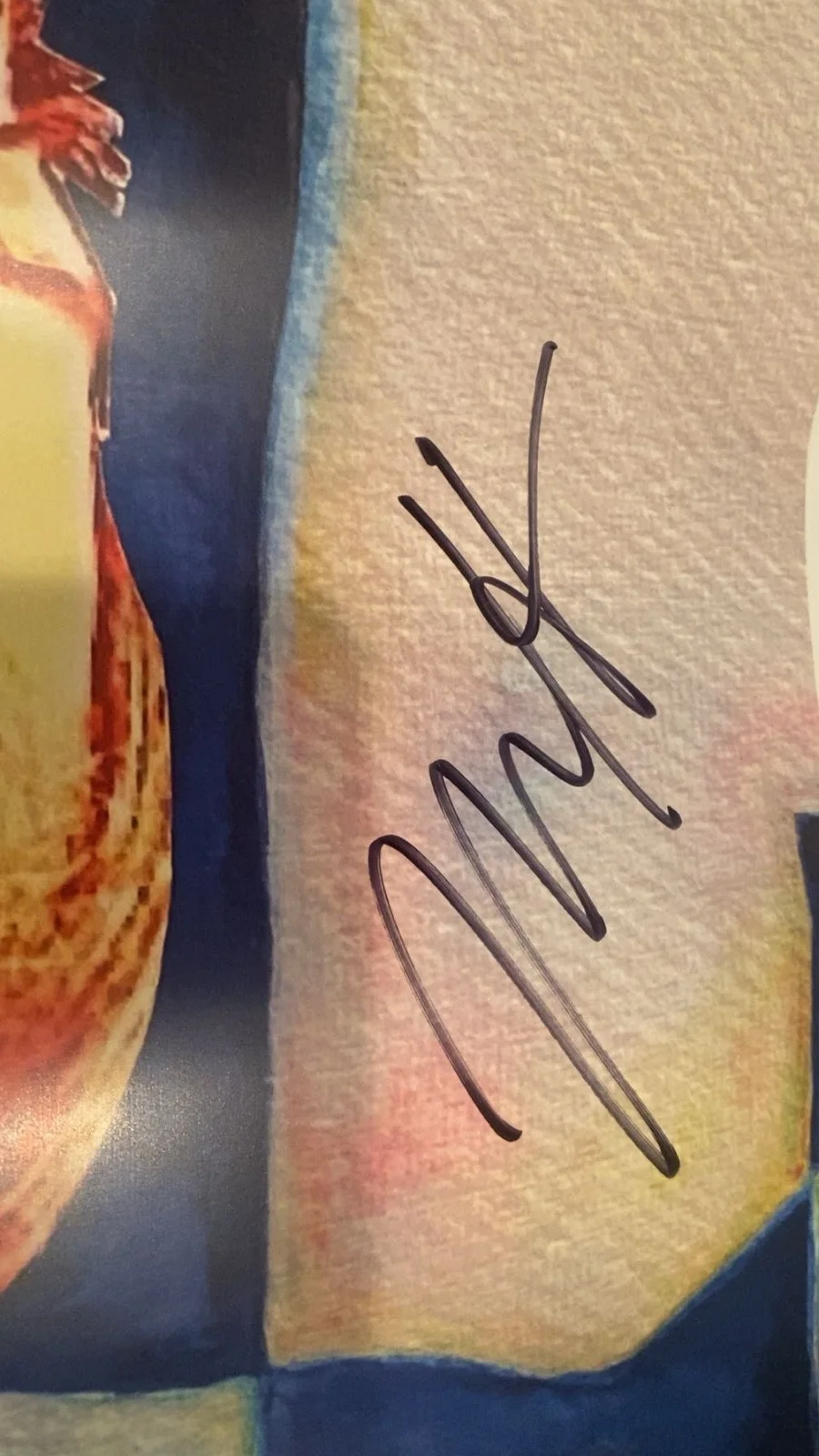 Maya Hawke Tactless 2023 Tour Signed Poster NOT A REPRINT, image 2