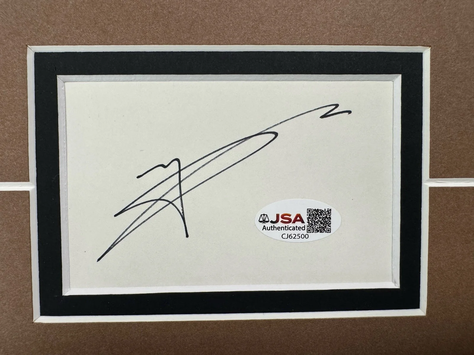 Matthew Mcconaughey Signed Cut Jsa Auto Custom Framed Actor, изображение 2