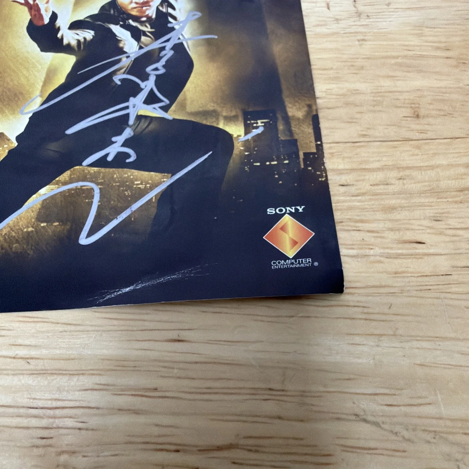 Jet Li — Jet Li Authentic Autograph *RARE* Rise to Honor Sony PlayStation Game, image 4