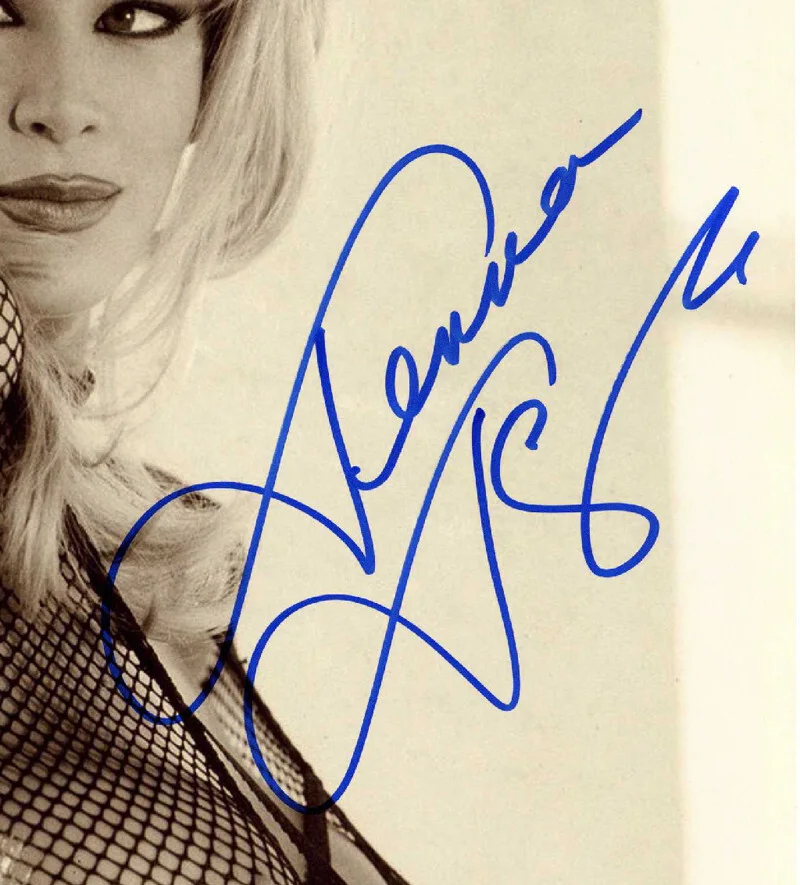 JENNA JAMESON SIGNED 11x14 PHOTO POPULAR ADULT MOVIE ACTRESS YOUNG BECKETT BAS, изображение 2
