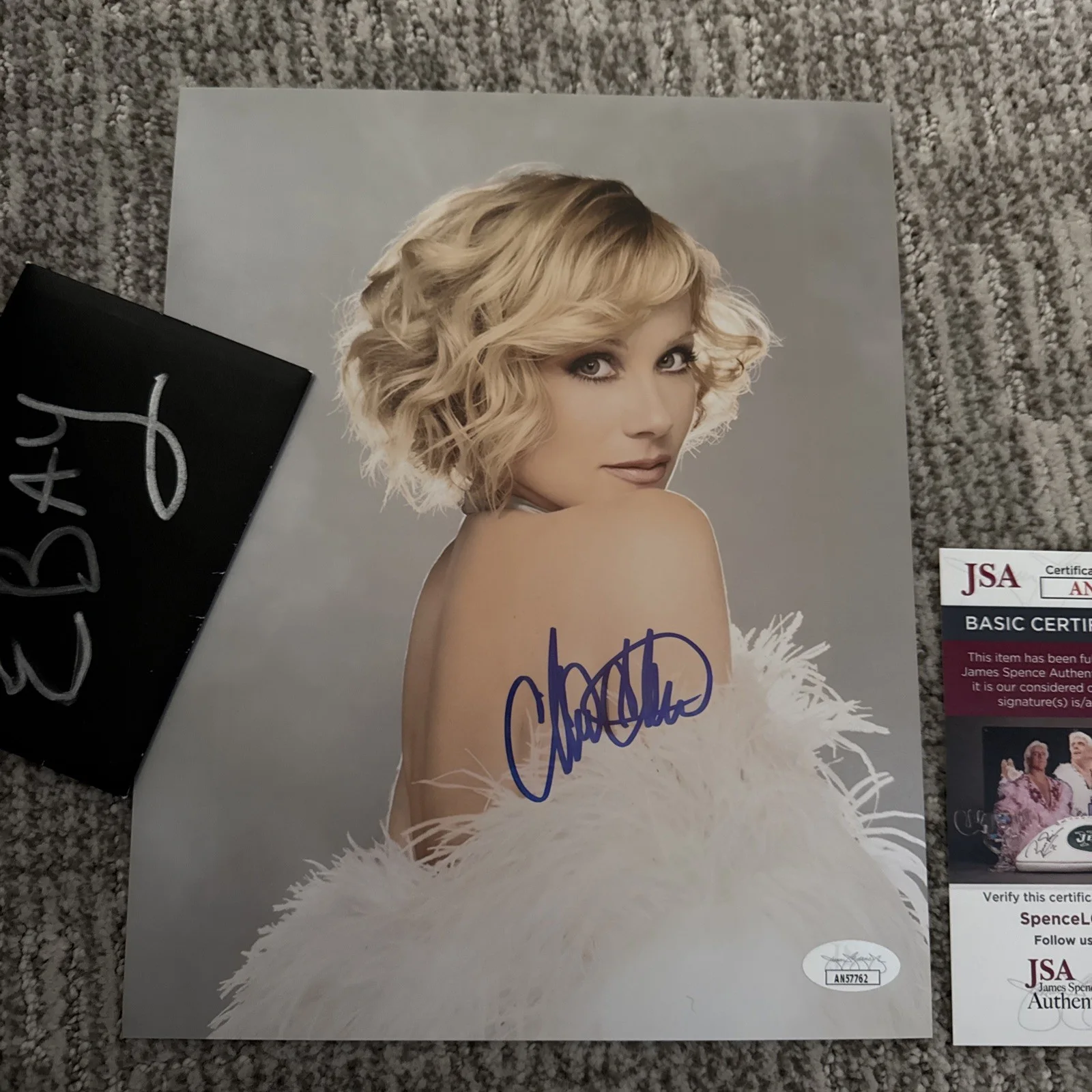 Cristina Applegate SIGNED PHOTO Autograph COA JSA, изображение 2
