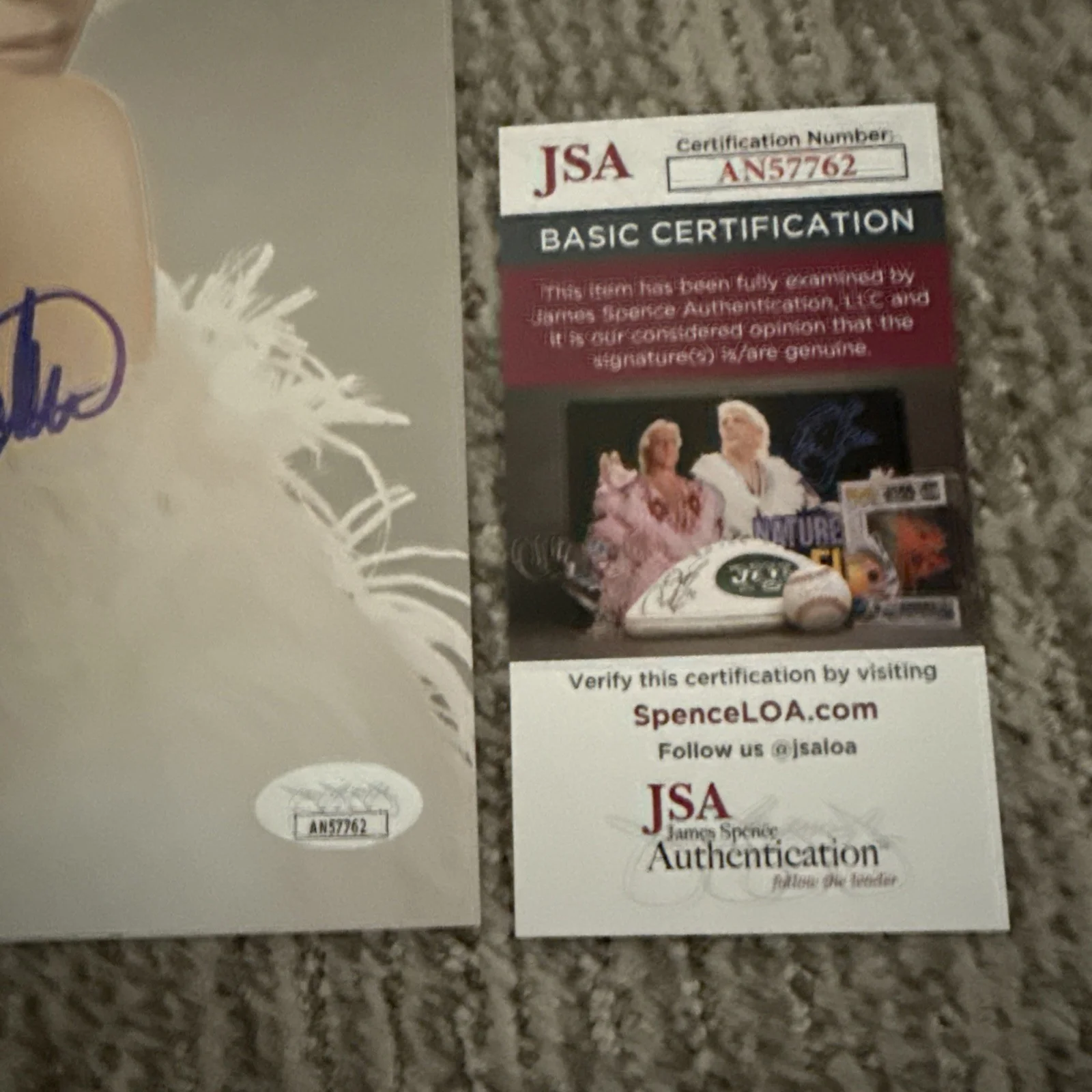 Cristina Applegate SIGNED PHOTO Autograph COA JSA, изображение 3