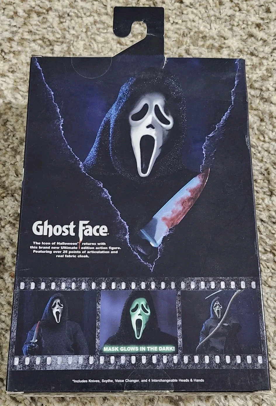 Matthew Lillard "Stu" Signed Autographed Neca Ghostface Scream 7" Action Figure, image 5
