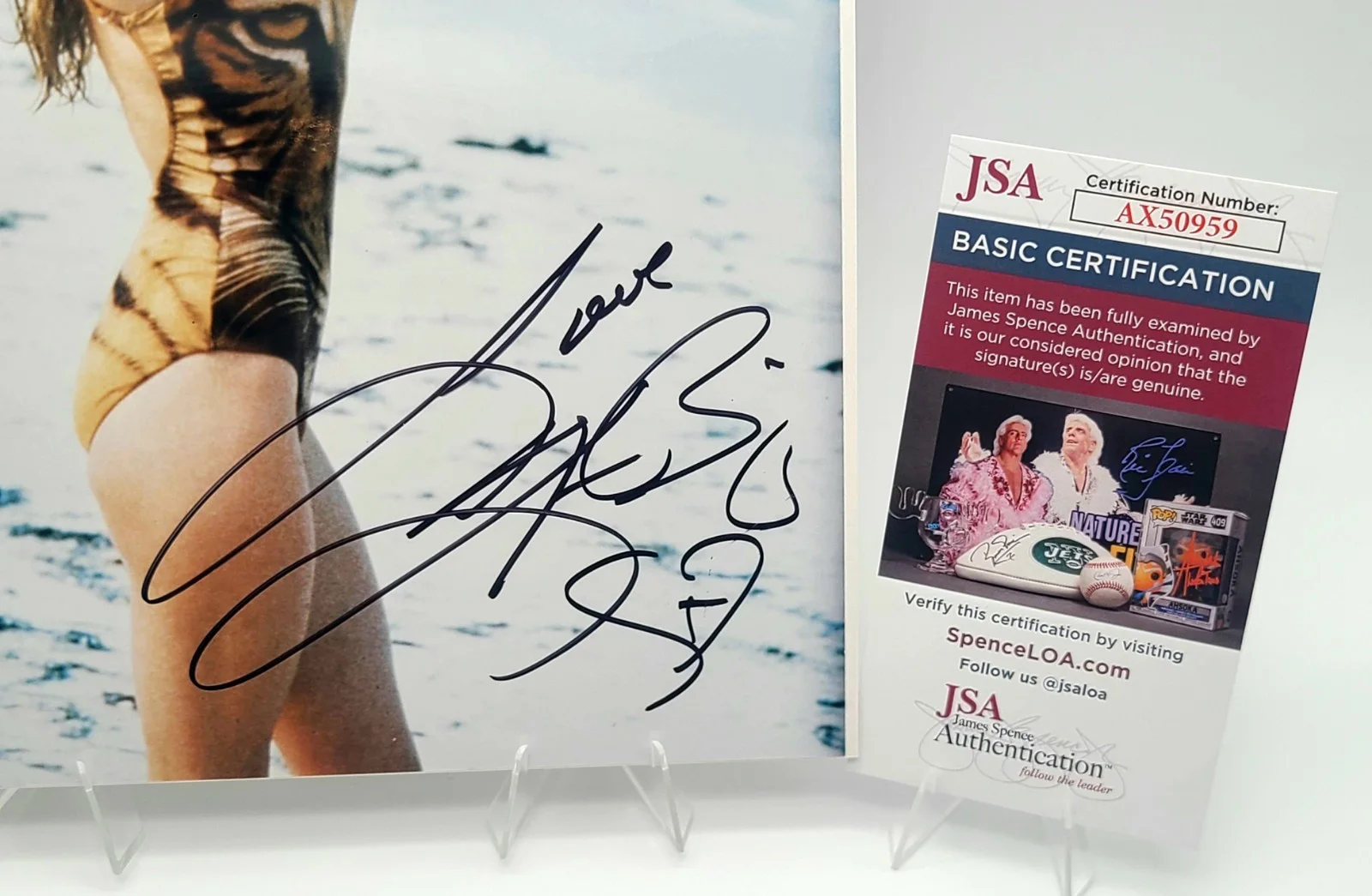 Kim Basinger — Kim Basinger Signed 8x10 Photo – Bond Girl / Batman Autograph – JSA COA, image 5