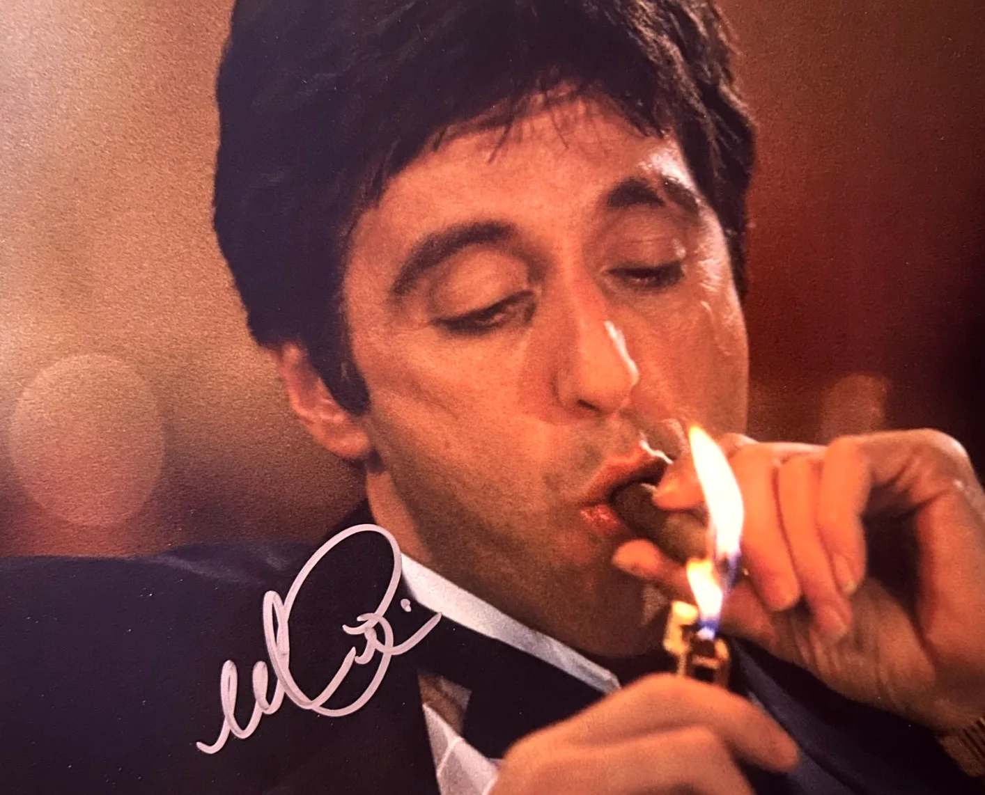 AL PACINO — AL PACINO Signed 8x10" SCARFACE: Tony Montana Original Authentic Autograph w/COA, изображение 3