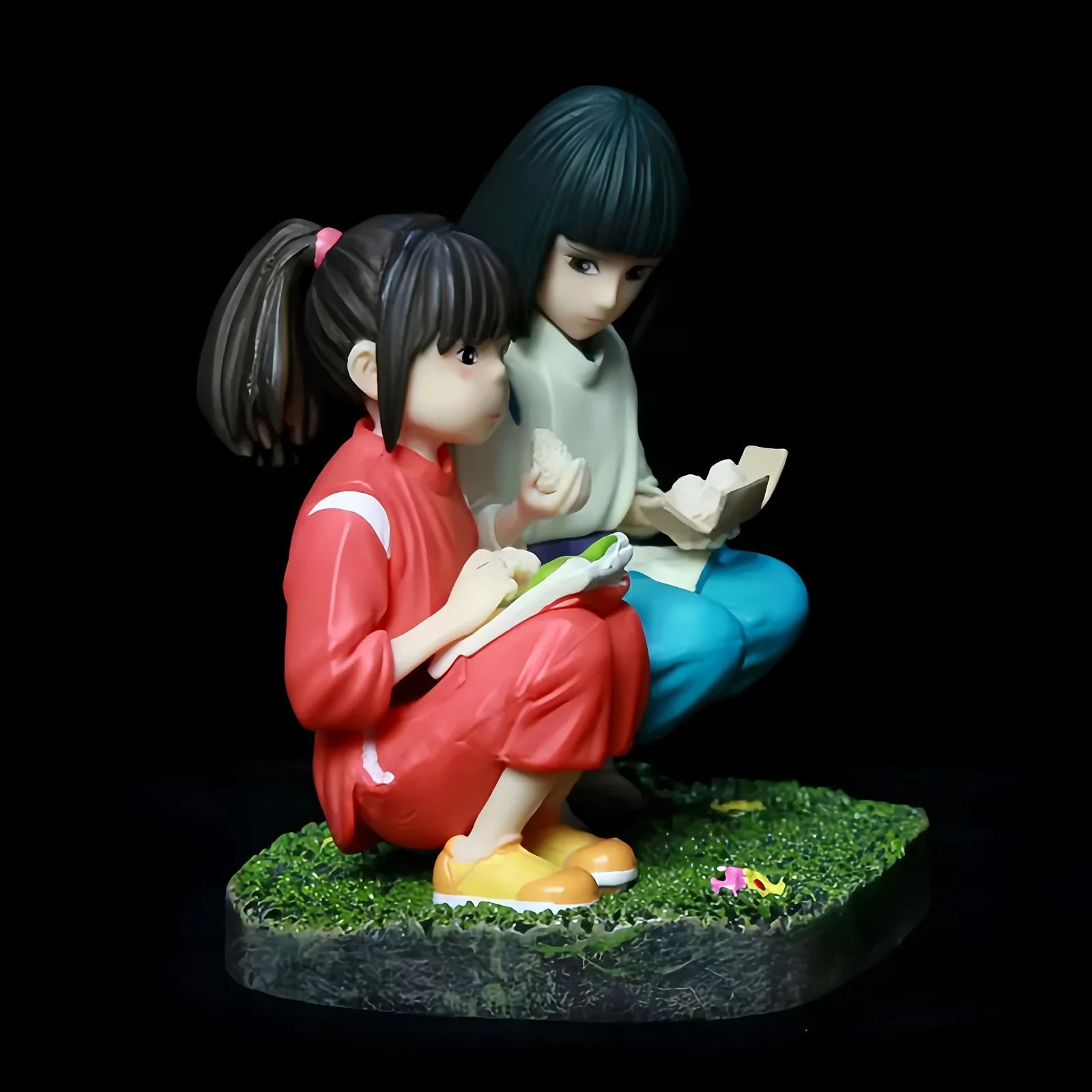 Studio Ghibli Spirited Away Chihiro Haku Figure Statue 9cm x 9cm x 6.5cm, изображение 3