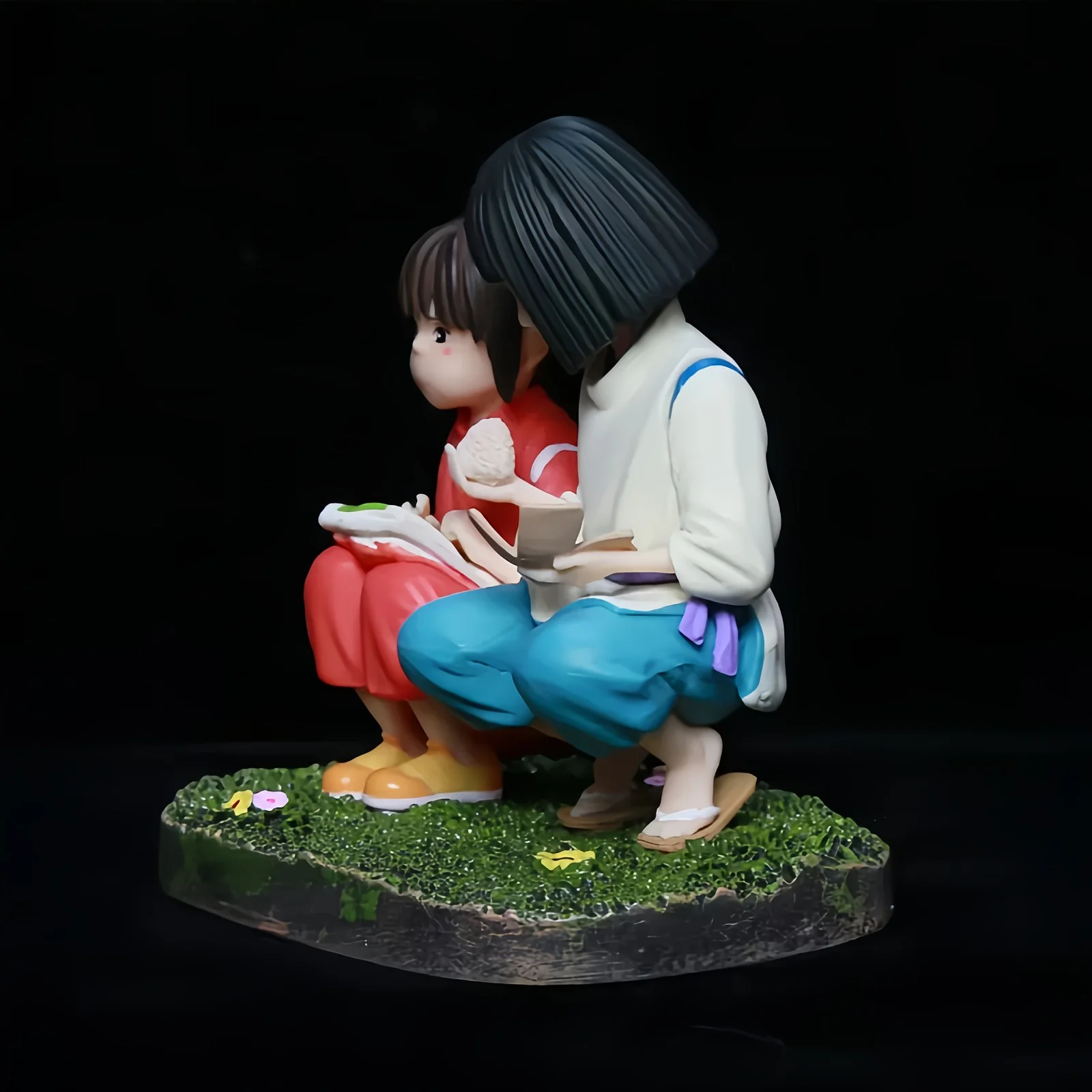 Studio Ghibli Spirited Away Chihiro Haku Figure Statue 9cm x 9cm x 6.5cm, изображение 4