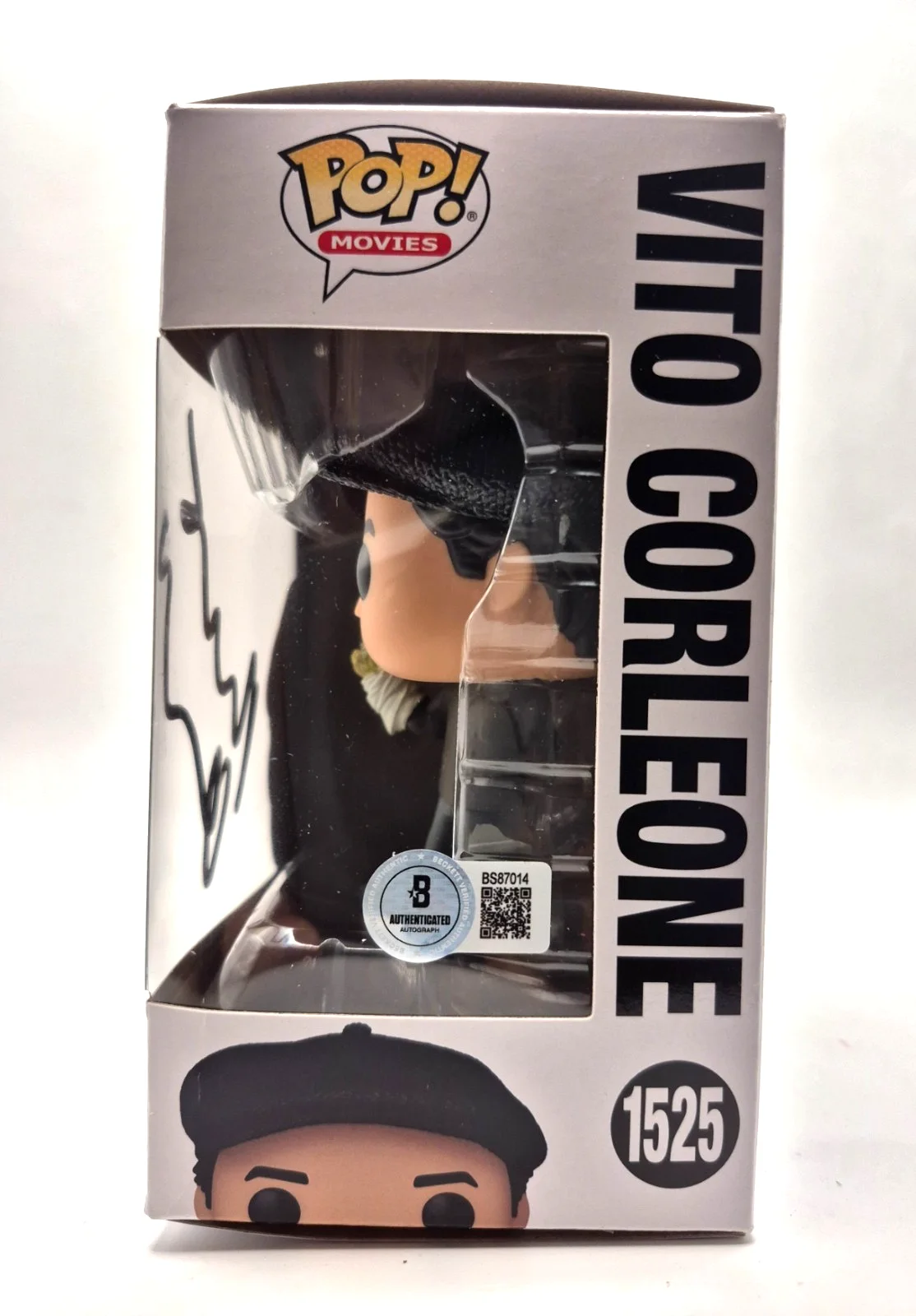 ROBERT DE NIRO — ROBERT DE NIRO SIGNED AUTOGRAPHED VITO CORLEONE THE GODFATHER FUNKO POP BAS COA, изображение 3