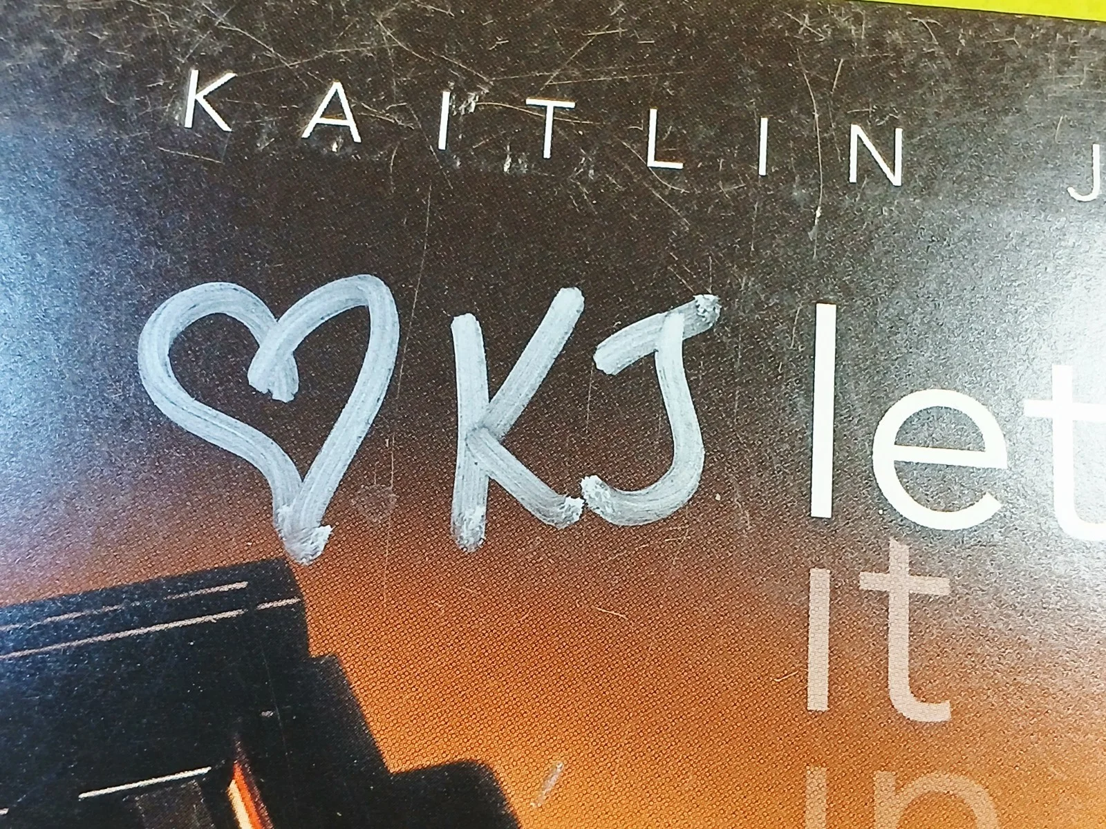 SIGNED Kaitlin June - Let It In (CD, 2015, Digipak) AUTOGRAPHED KJ RARE OOP Jazz, изображение 2